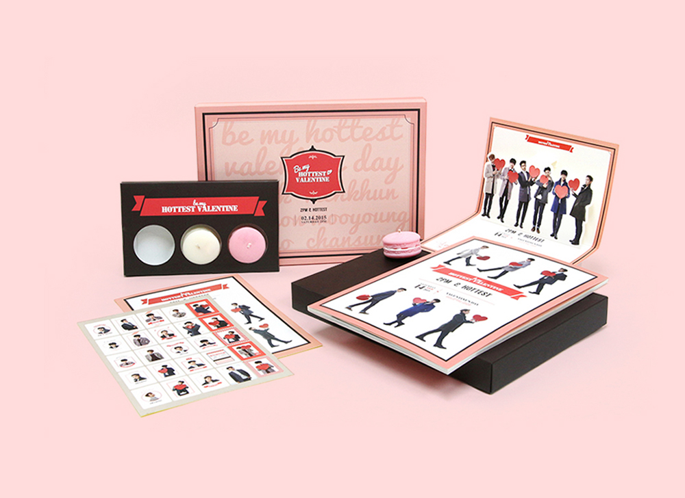 2PM 'Be my HOTTEST VALENTINE' Official Goods - Rehugme Designlab