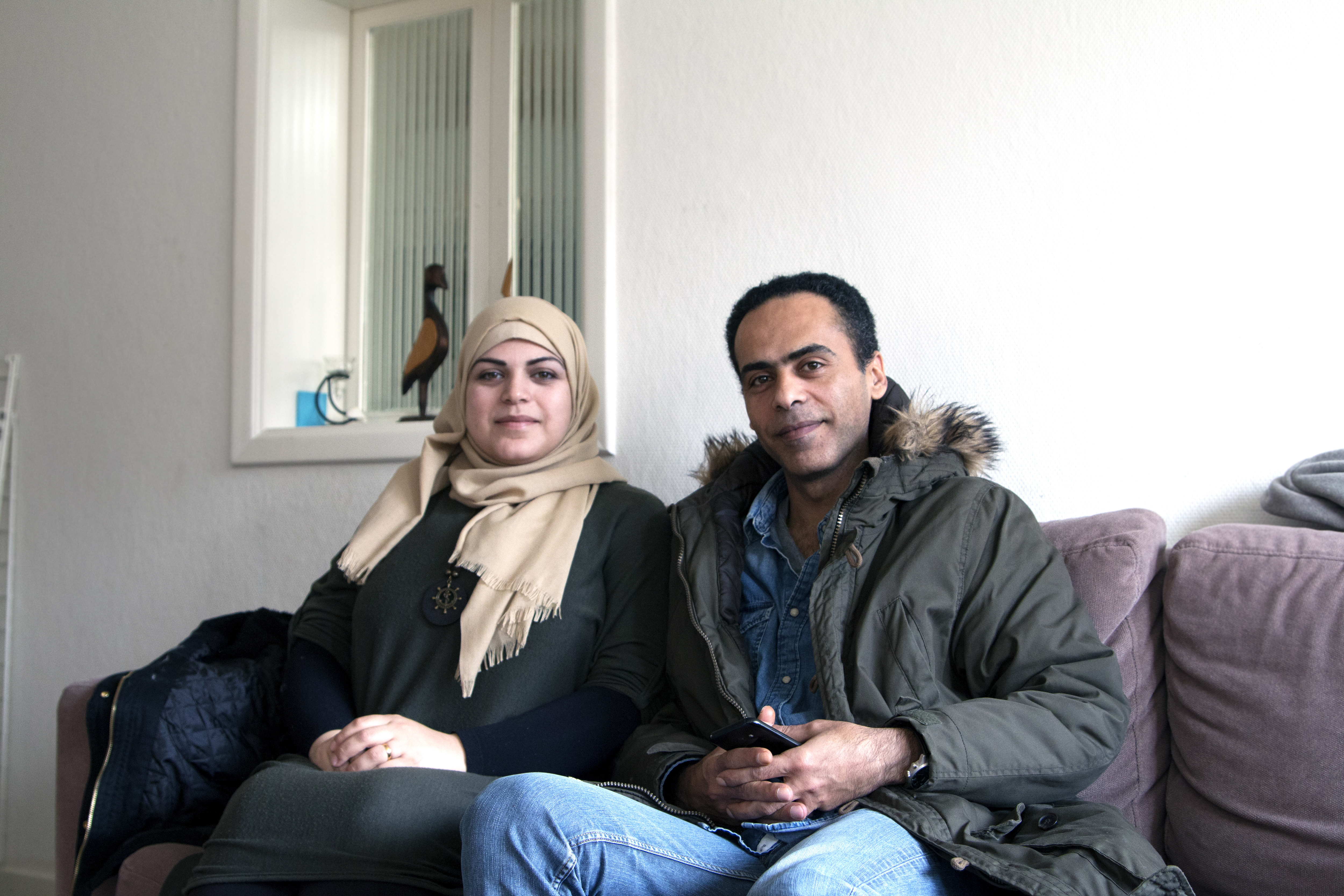 Reem Abudawoud (Pharmacist and Interpreter), Emad Dawwd (Artist)