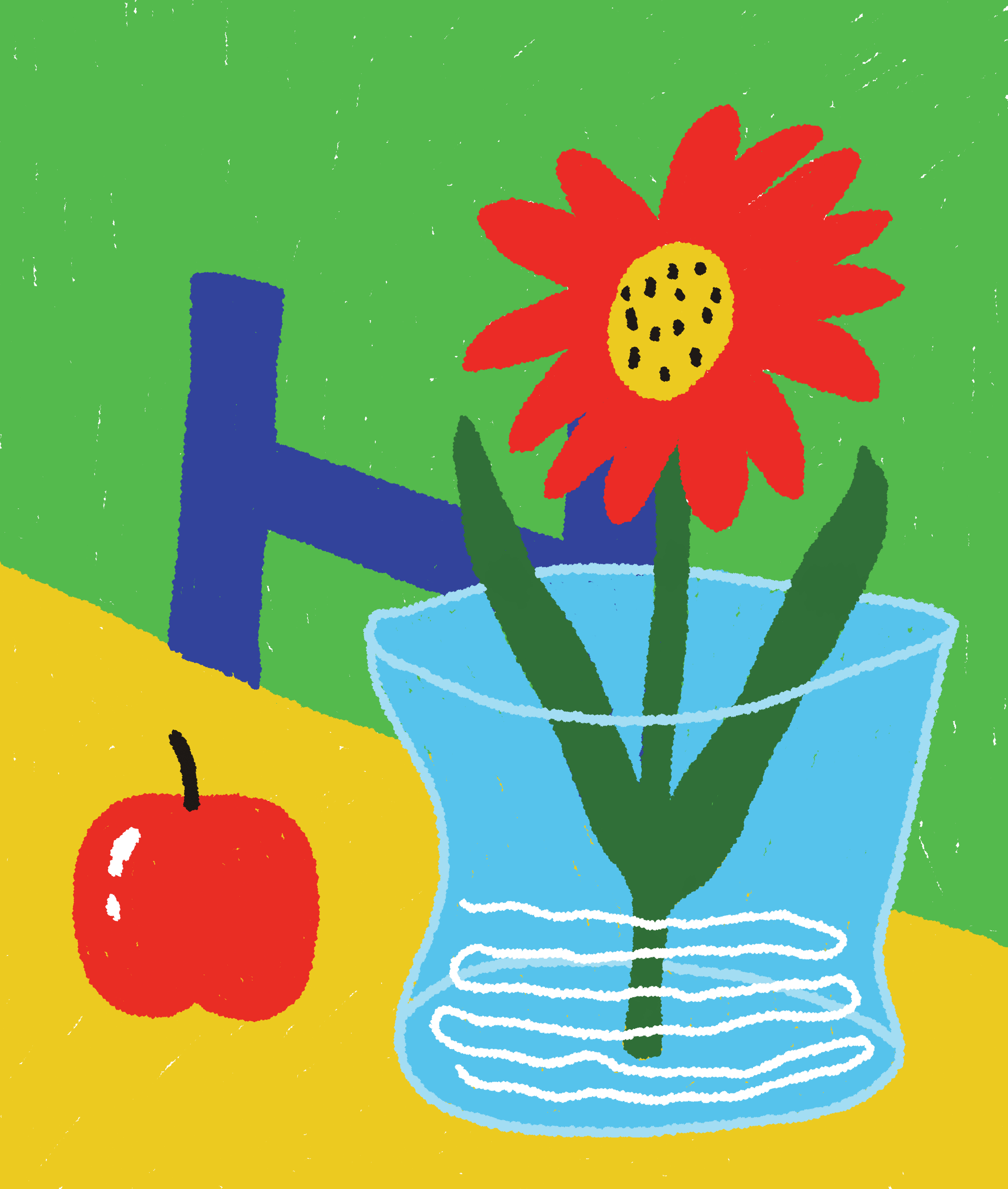 Still life, Digital illustration