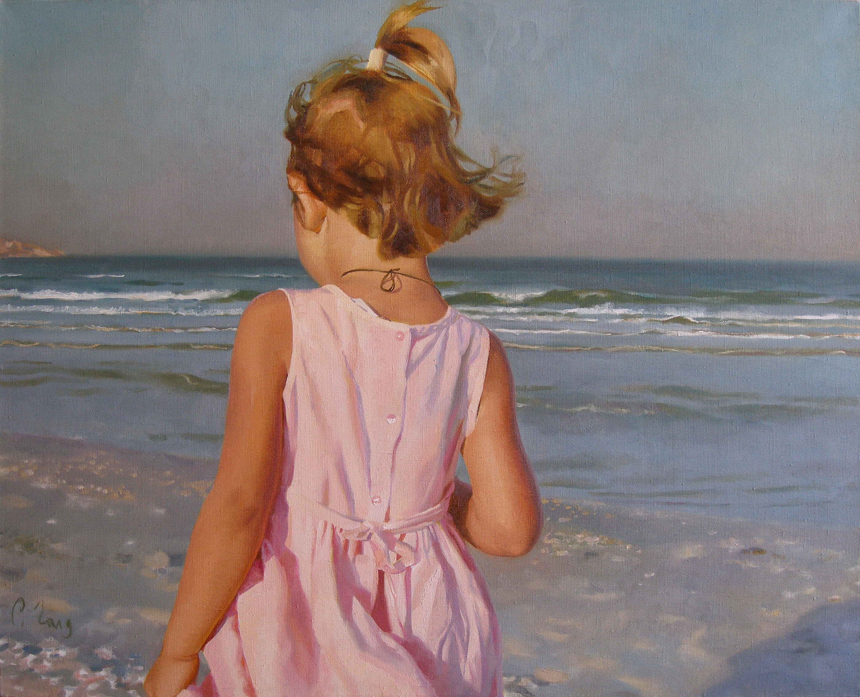 "Late afternoon", 2012, oil on canvas, 80 × 100 cm