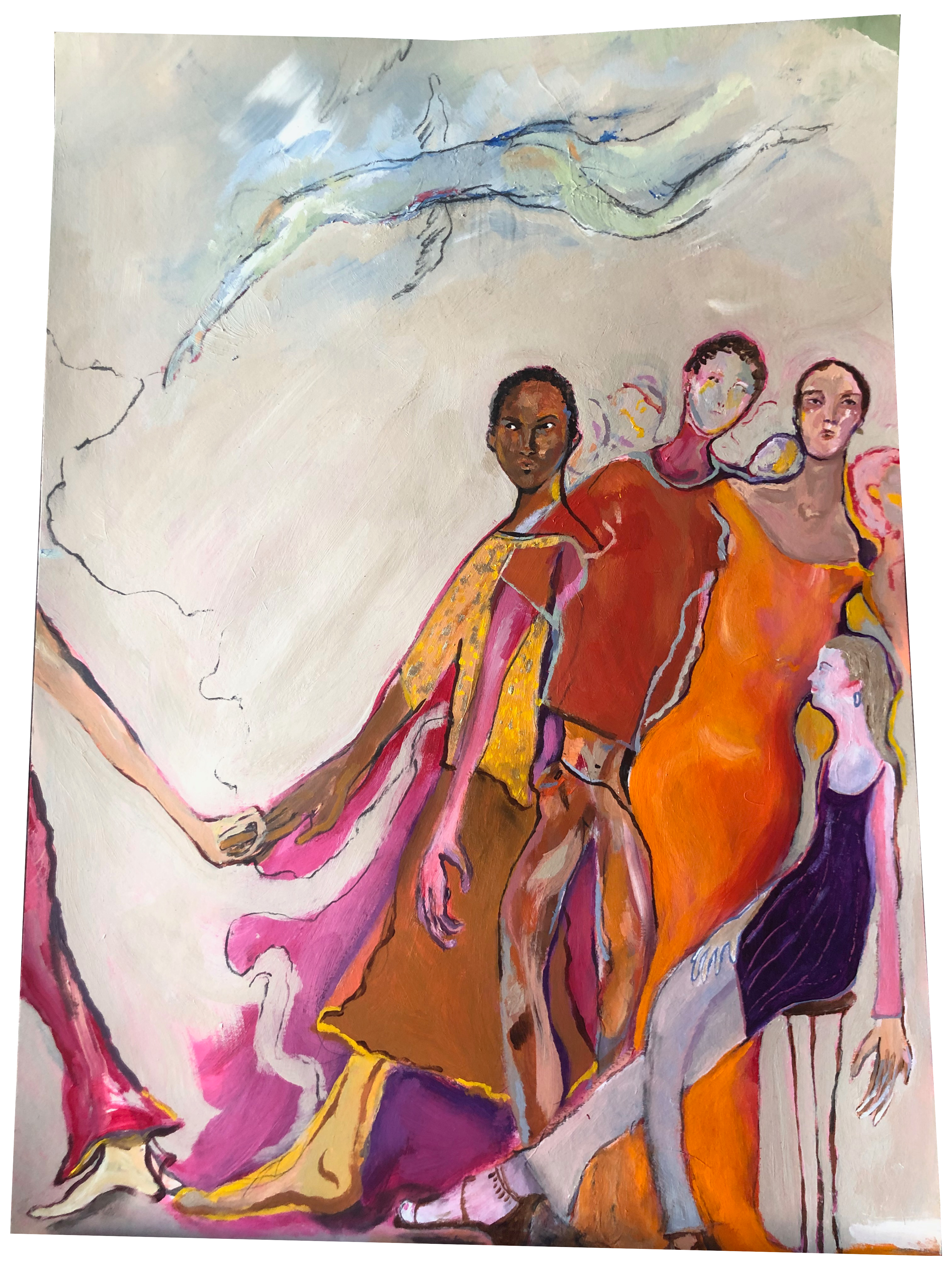 Zonder titel (met val van Icarus), 2024