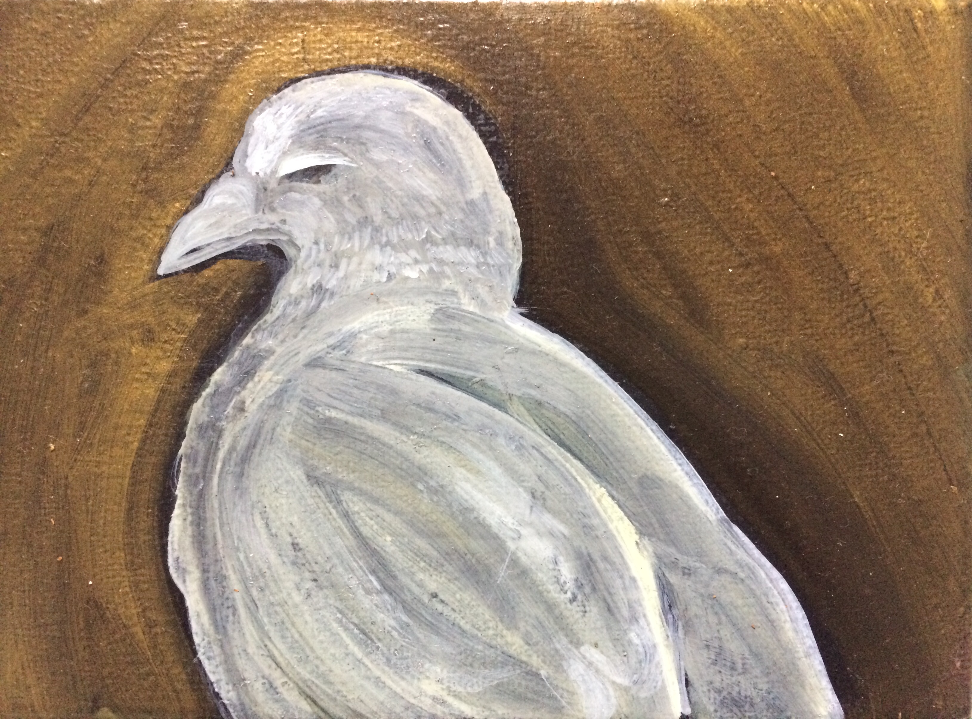 Requie - Oil on canvas - 13x18 cm