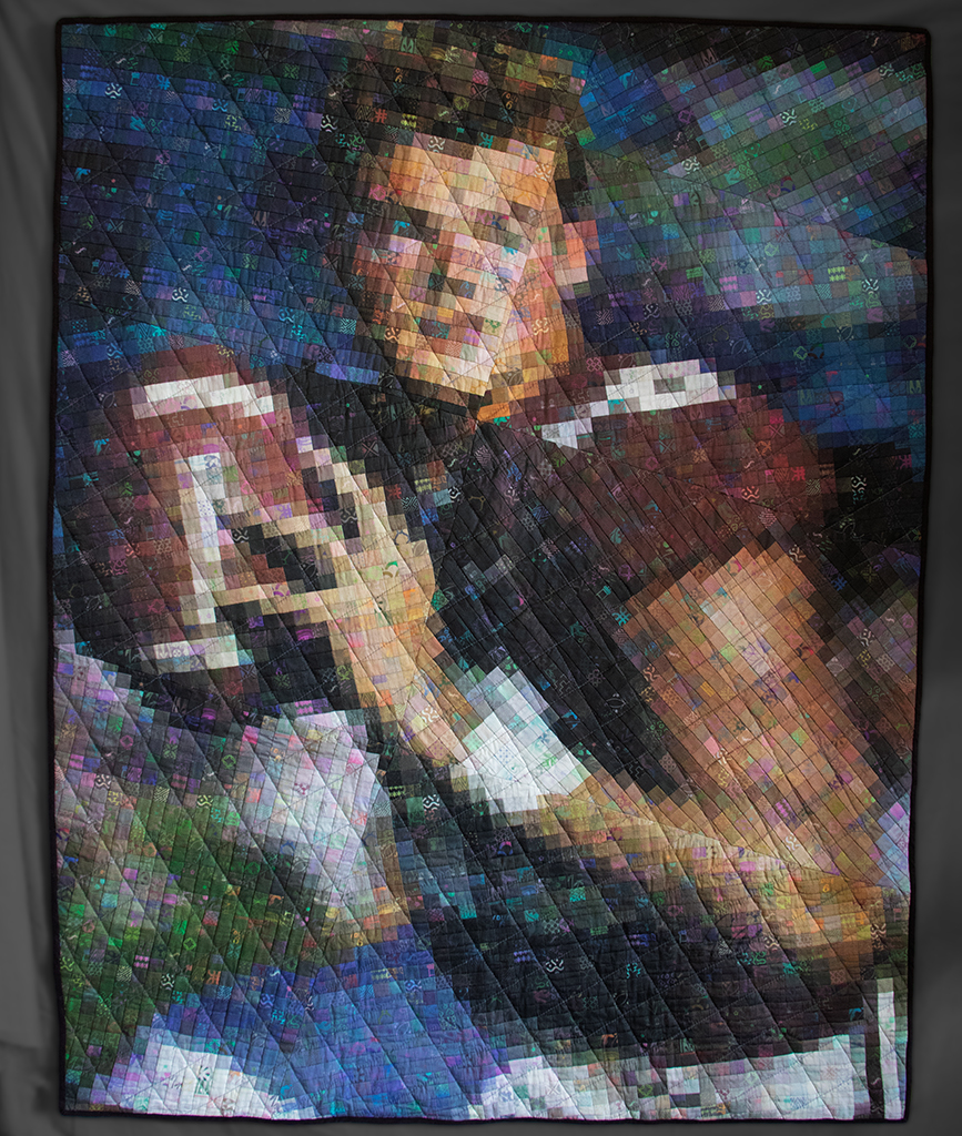 Football Player. 39" x 49"