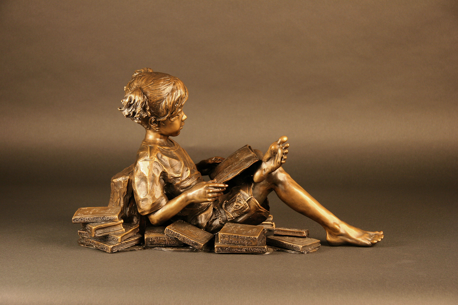Developing Leaders Girl Full Right View by Angela Mia