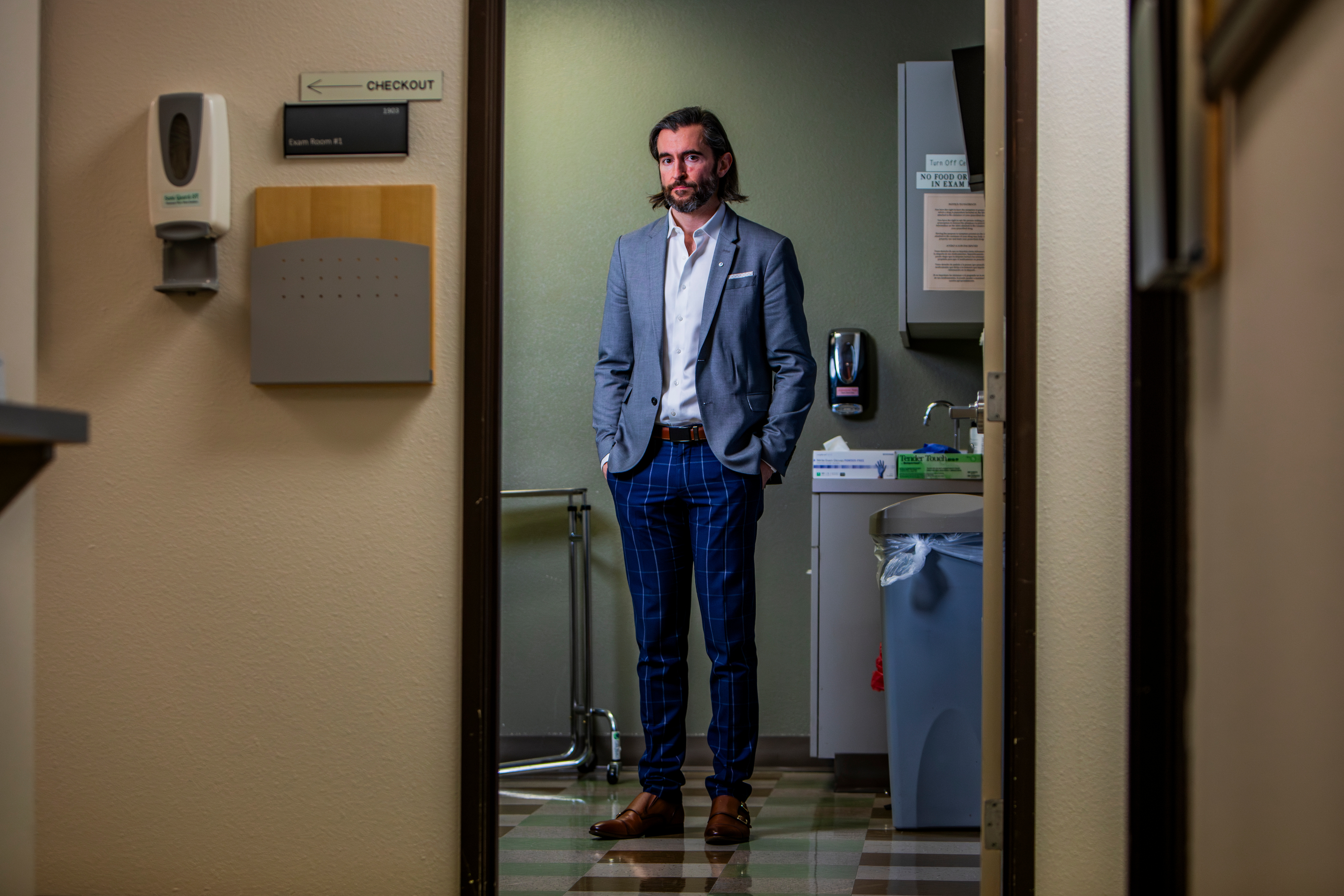 Dr. John Brosious is a plastic surgeon and teaches at the UNLV School of Medicine. Brosious has made it his personal mission to bring transgender healthcare to Nevada. (NBC News)