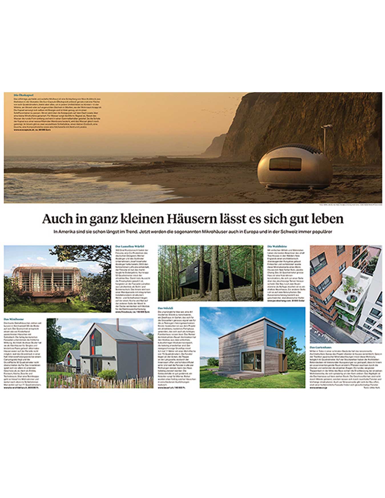 SONNTAGZEITUNG: SWITZERLANDSEPTEMBER 10, 2017WOHNEN: SUNDAY EDITIONHALF-TREE HOUSE