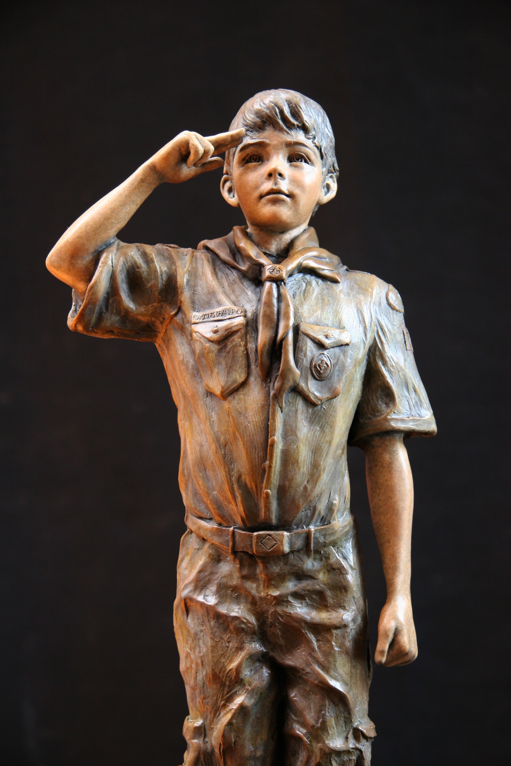 Young Honor Medium Frontal View by Angela Mia
