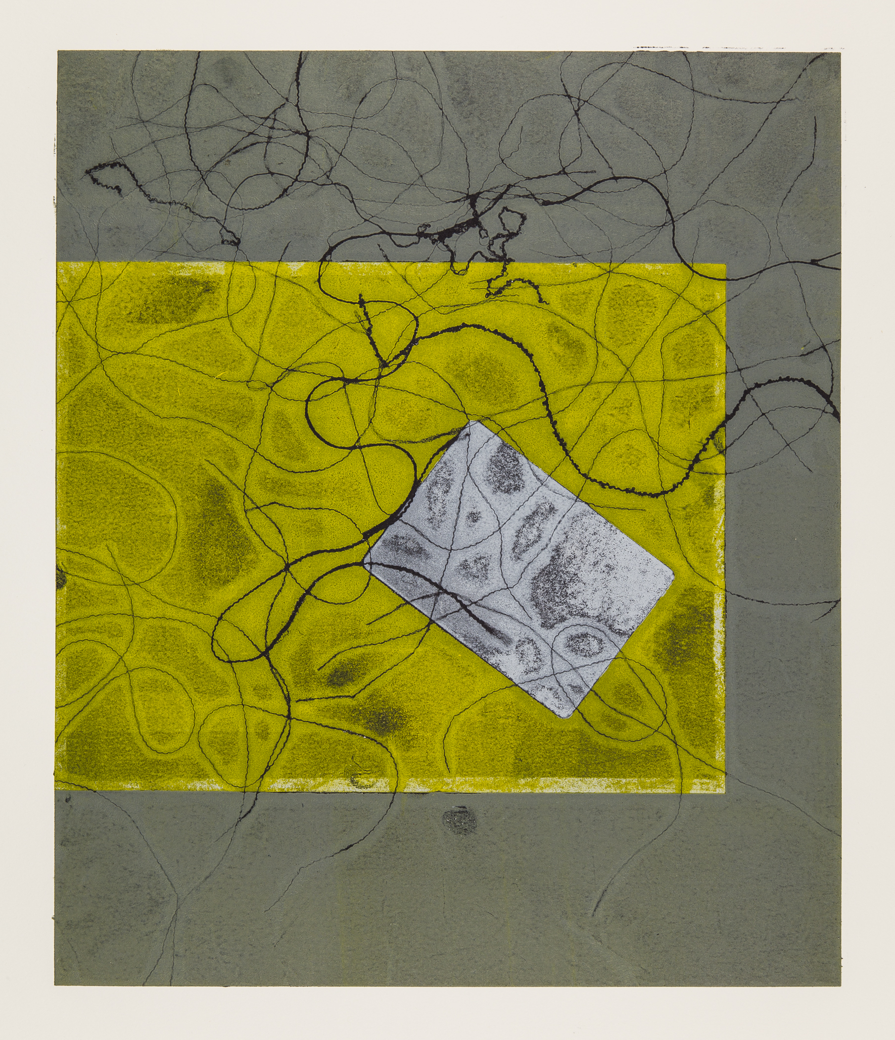 Field Construction 49, 2014, Monotype, 10.5" x 12.5"