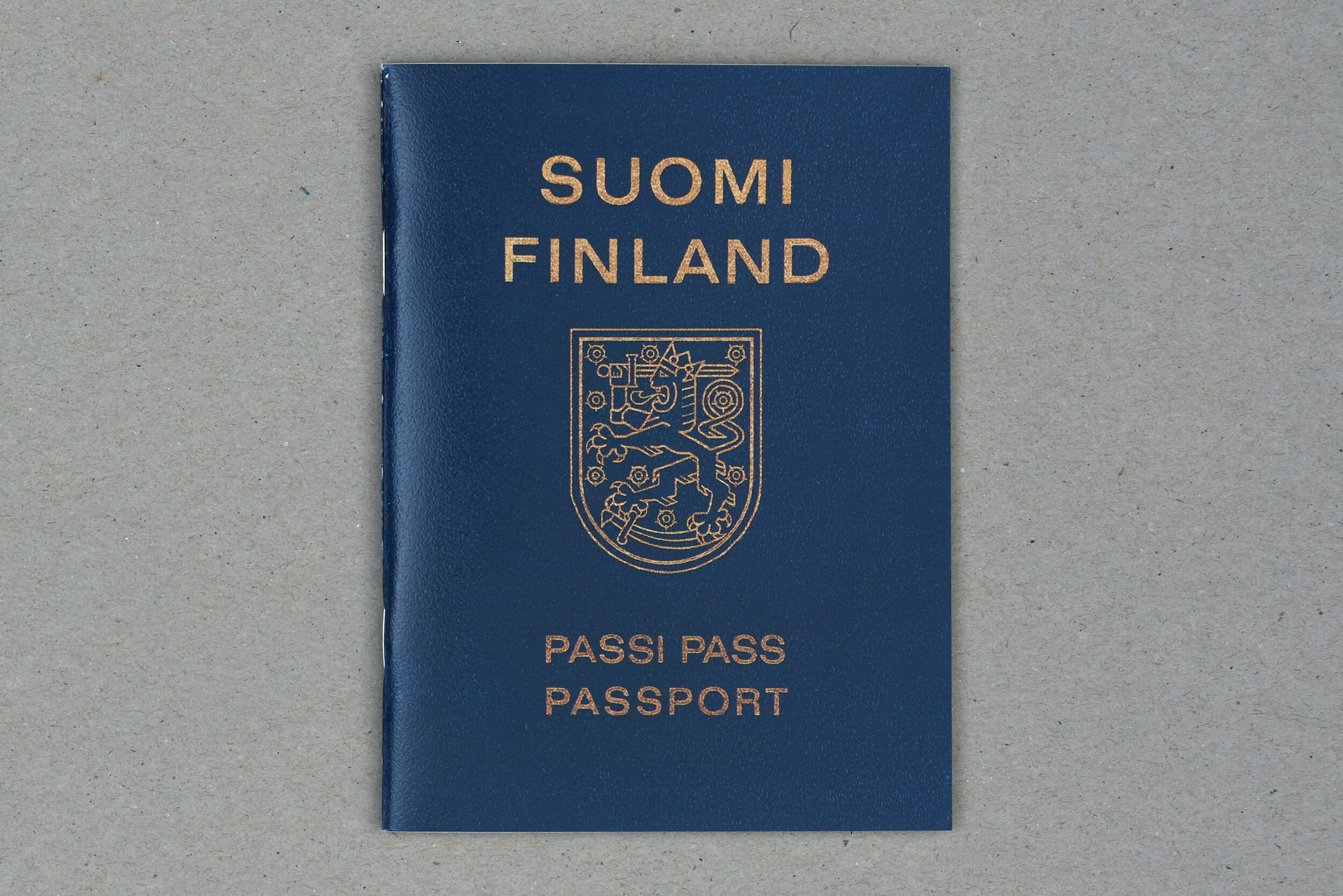 Ontevreden specificatie Oeps products/LAWRENCE WEINER — Suomi Finland Passi Pass Passport - Three Star  Books