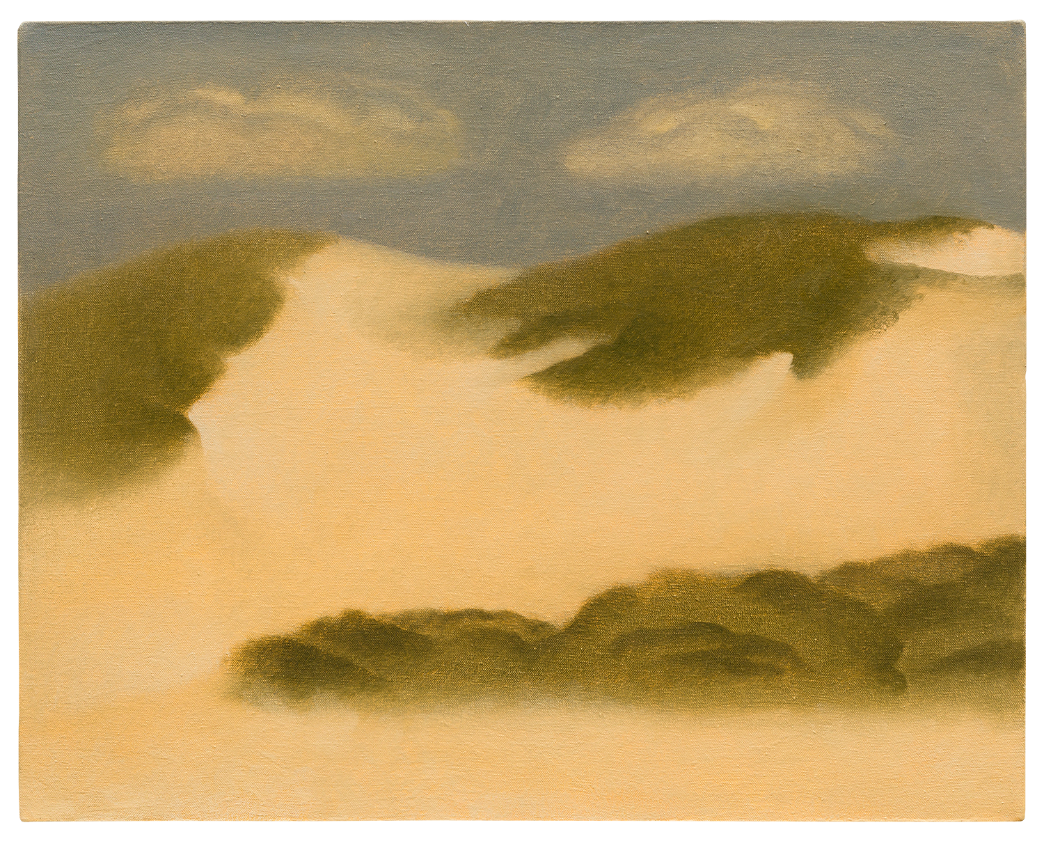 "Dunas", 2024, óleo sobre tela
