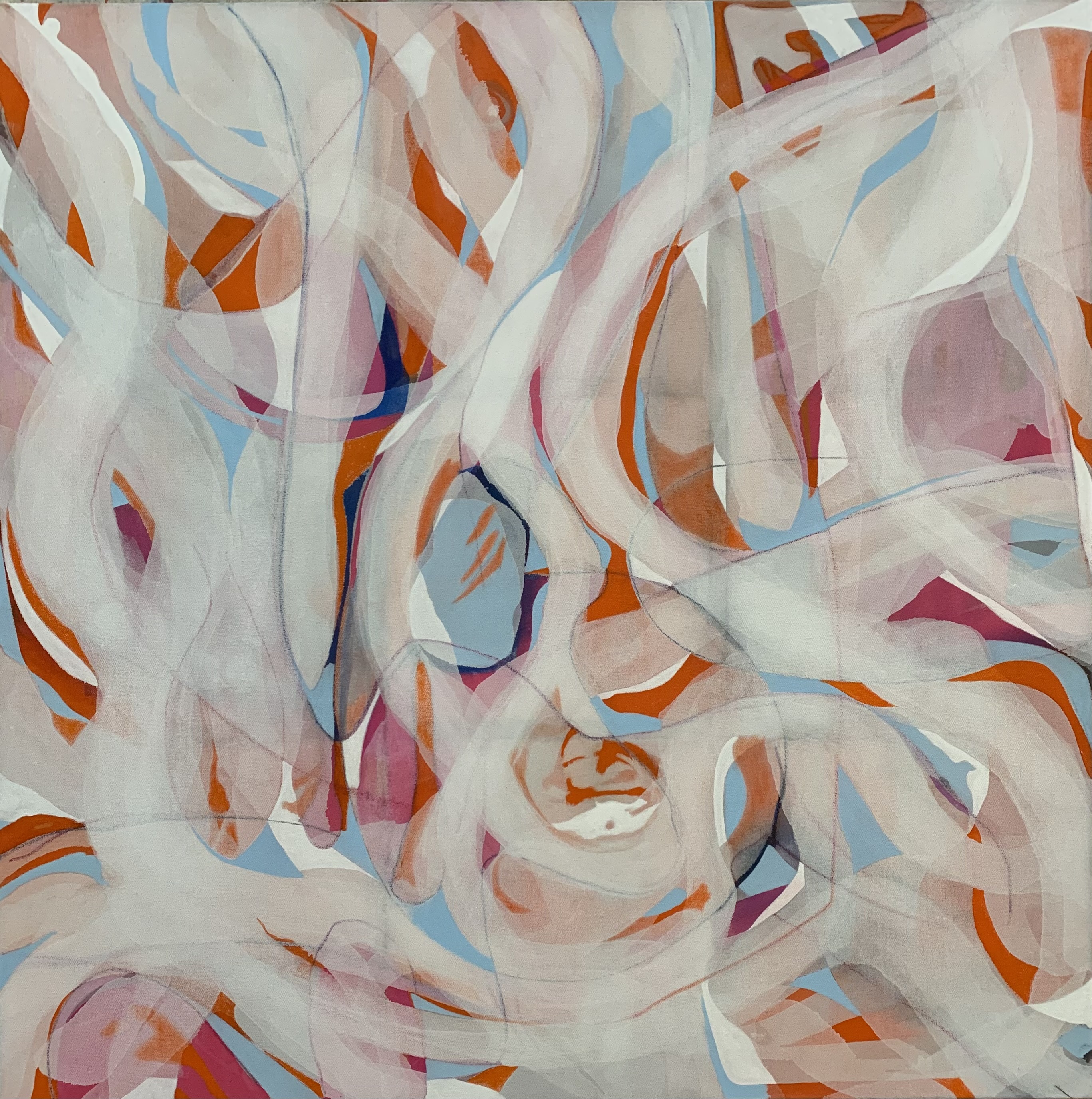 48" x 48" Acrylic on Linen