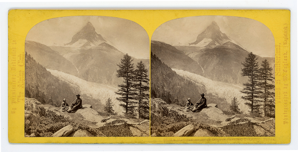 View on the Matterhorn, Canton Wallis. (1863)