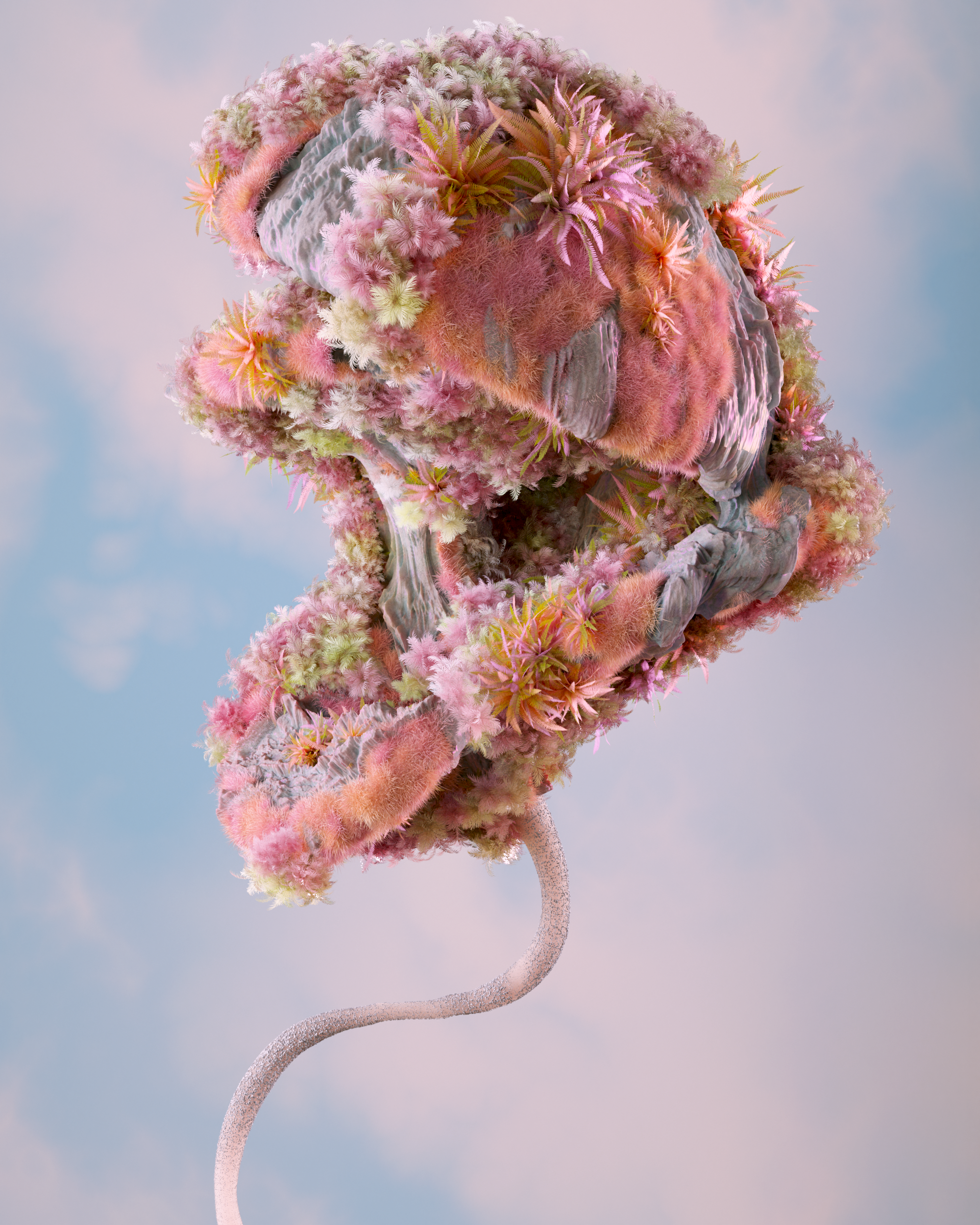 Jim Linear Pink Garden 02