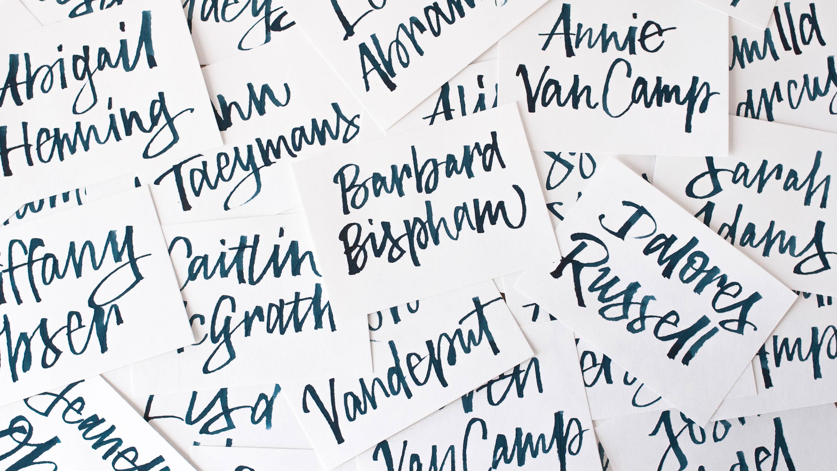 Burberry custom Calligraphy - Gina Serret — Calligraphy, Lettering & Type  design