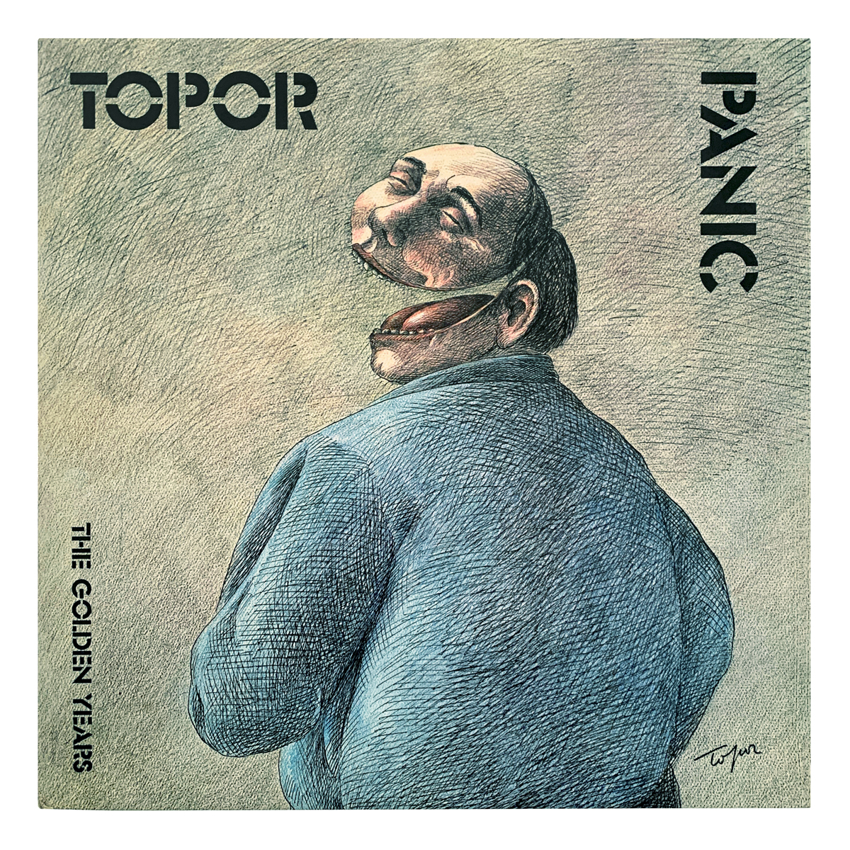 Stedelijk Museum Amsterdam 590 Roland Topor - Panic (The Golden Years) Design: Roland Topor (artwork) | Wim Crouwel (design)