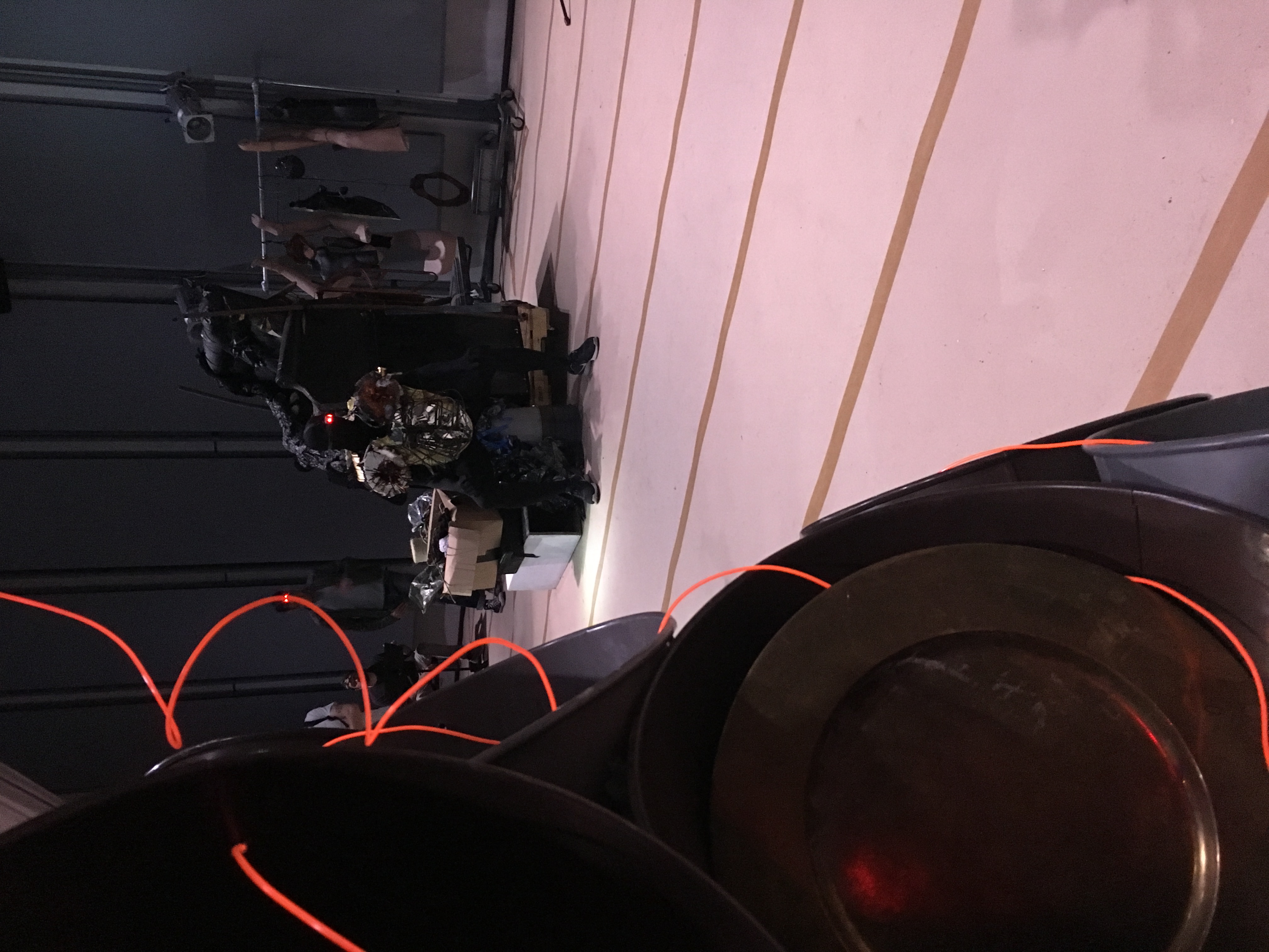 Costume Support Structure Design for Artist: Abigail DeVille, Empire State Works in Progress at the Whitney Museum, 2017 