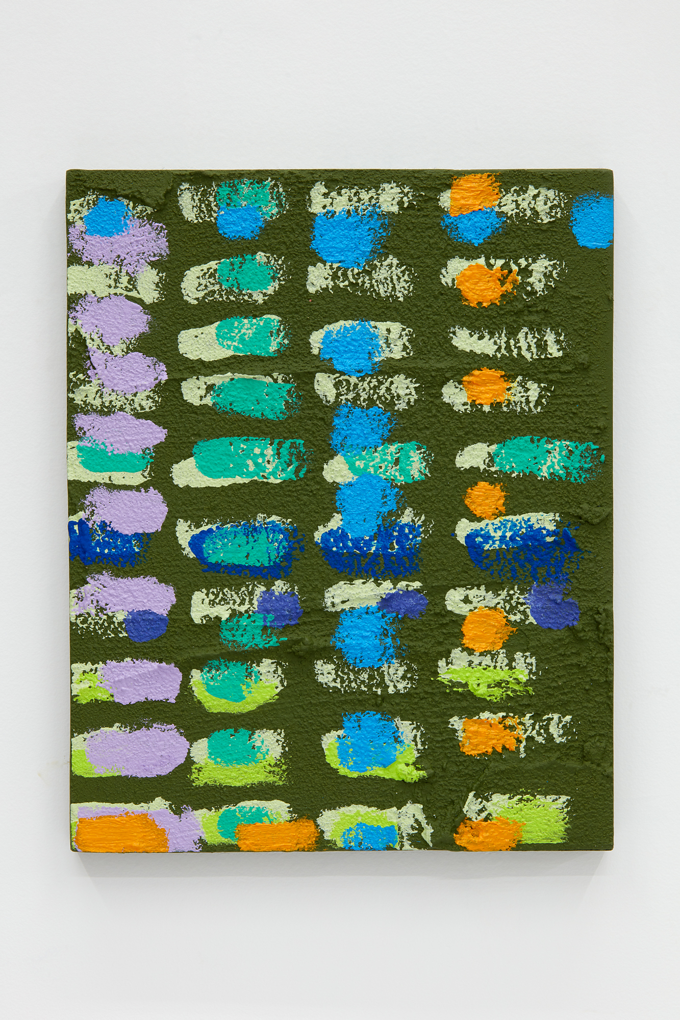 Stucco Painting 44, 202010 x 8 "