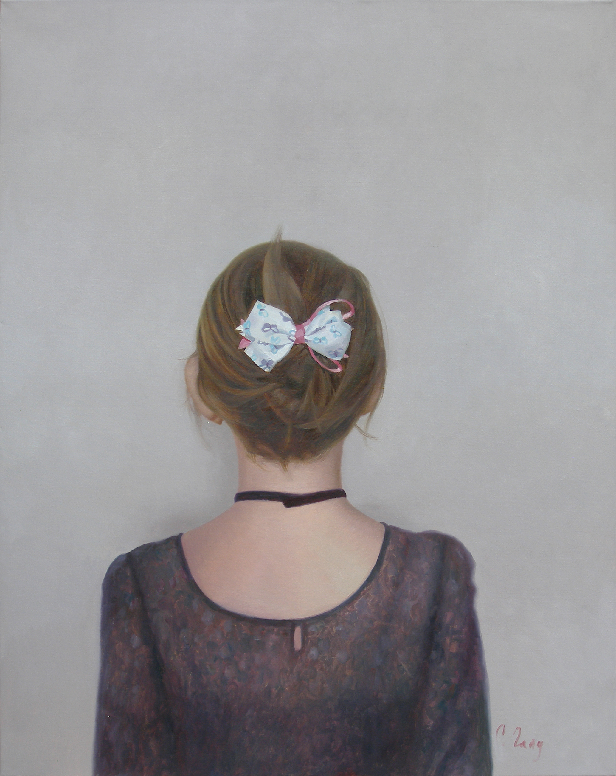 "Non-acceptance",  100 x 80 cm, oil on canvas