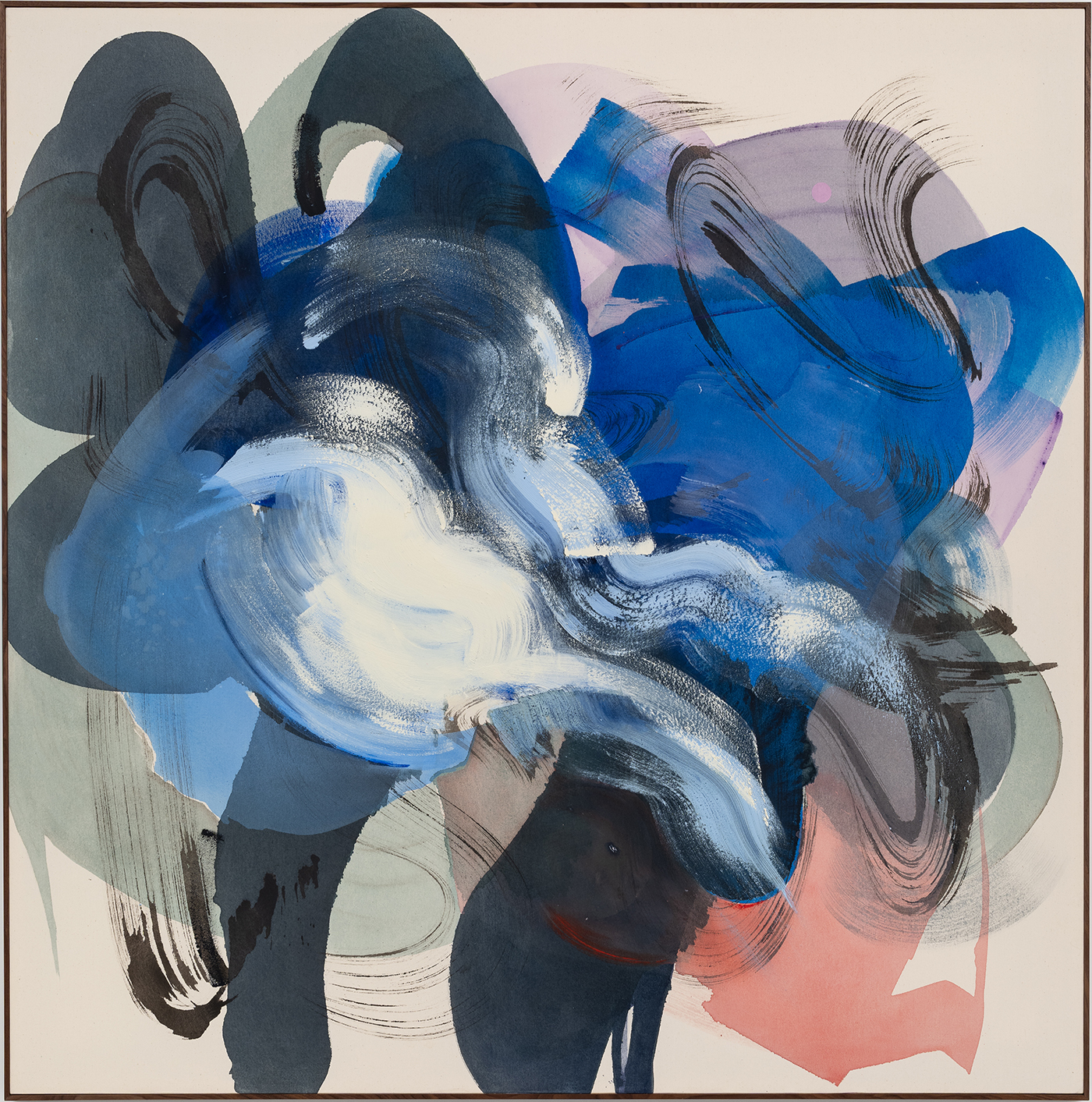 Rift, 2025 Acrylic on canvas 69.28&rdquo; x 69.28&rdquo;