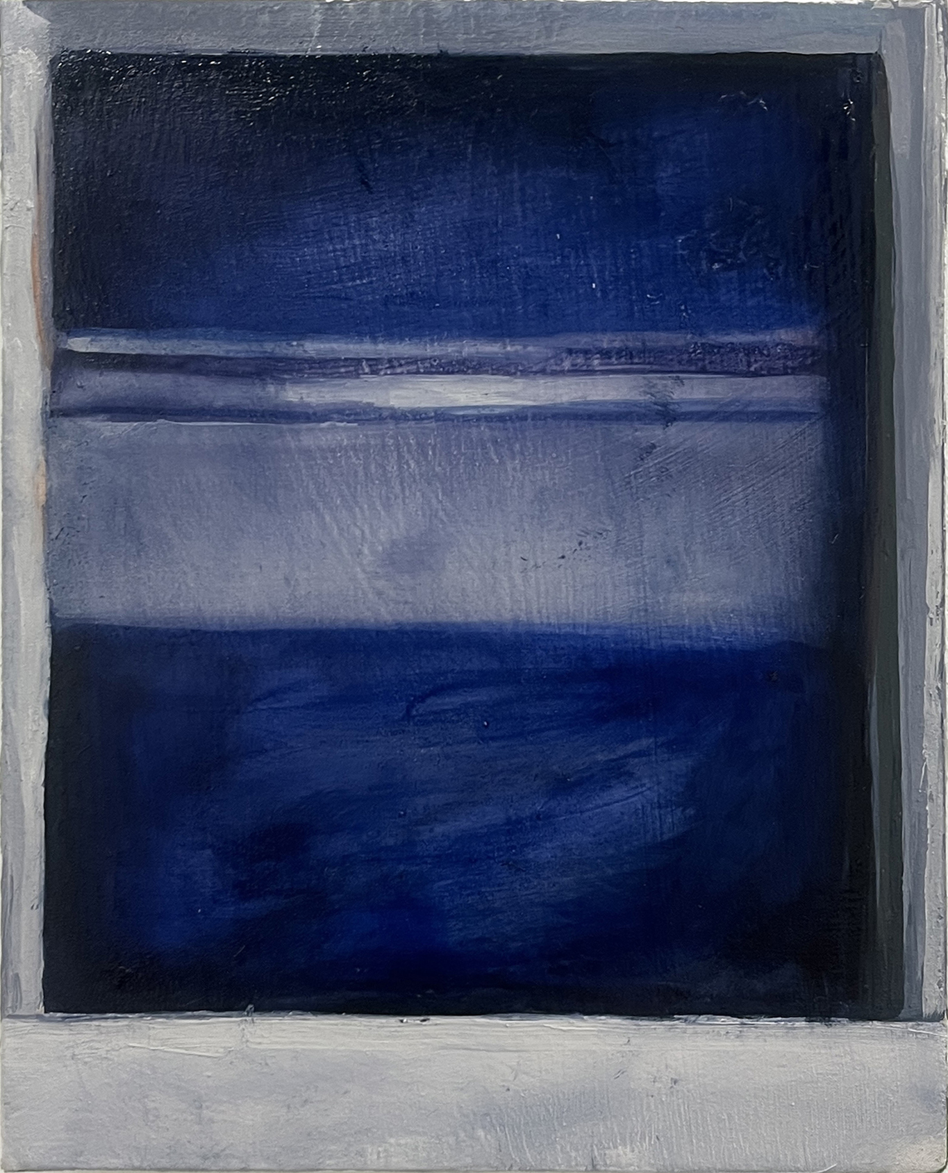 Window Painting (September 2025 #2), Oil on muslin