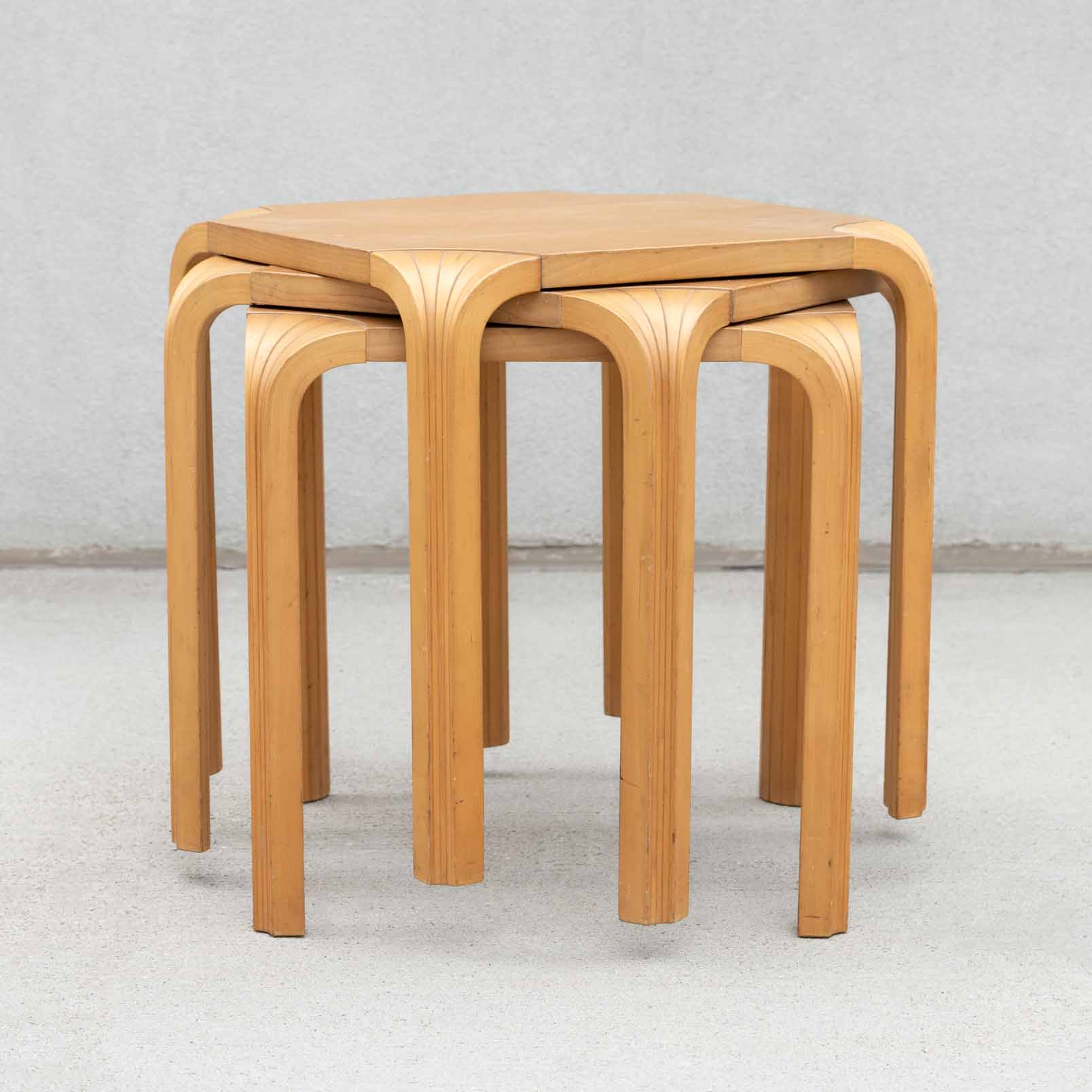 alvar aalto artek x-leg fan leg table x601 for sale sweeterfat rare collectibe design new york city
