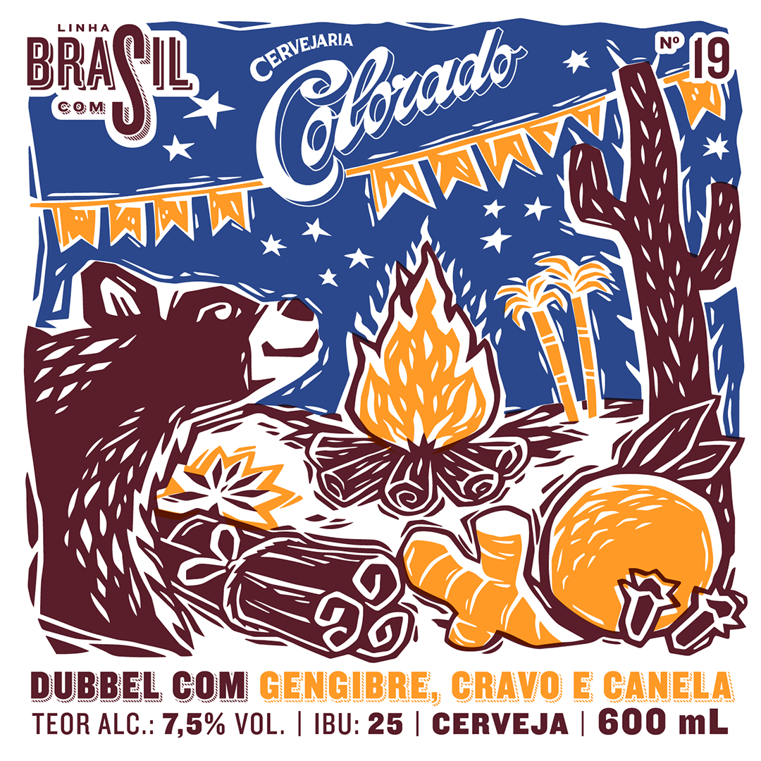 CERVEJA COLORADO DUBEL C/ GENGIBRE, CRAVO E CANELLA