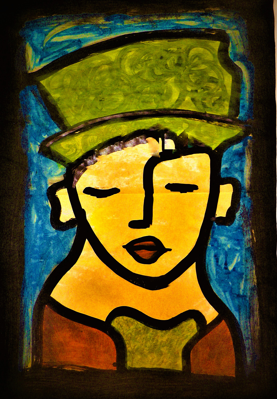 Davide Cicolani Sans titre Technique mixte sur papier 70 x 50 cm Courtesy de l'artiste et Polysémie