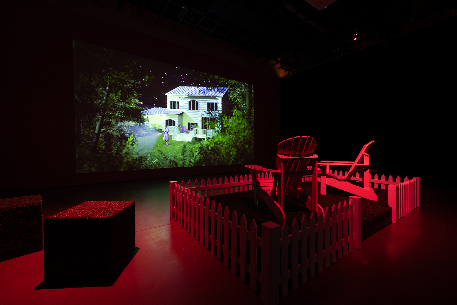 Mara Eagle, PRETTY TALK, FOFA Gallery (MOMENTA 2023). Photo : Mike Patten.