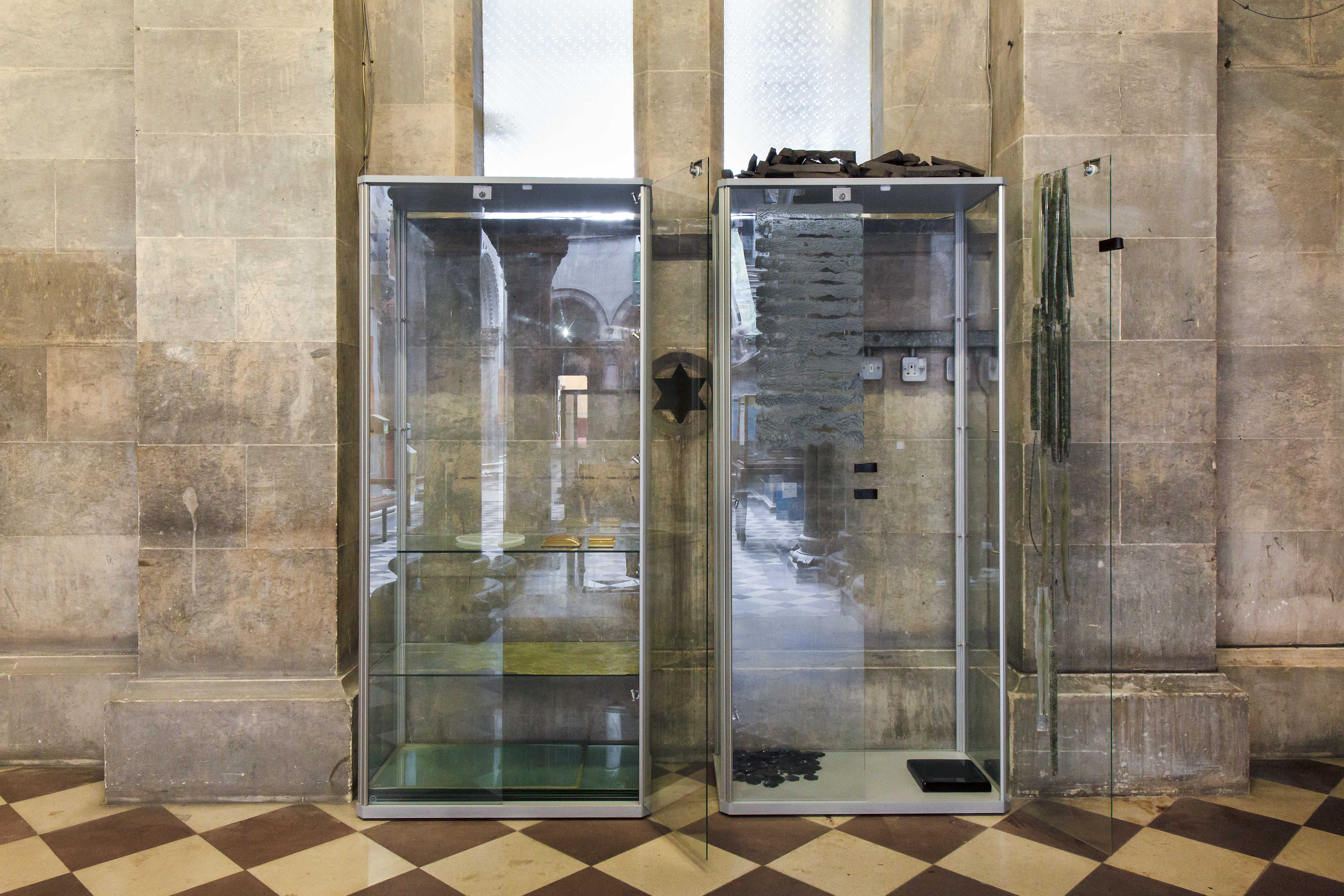 Glossaries for Forwardness, Museum Building, Trinity College Dublin, 2023, installation view. Photography by Kasia Kaminska.
