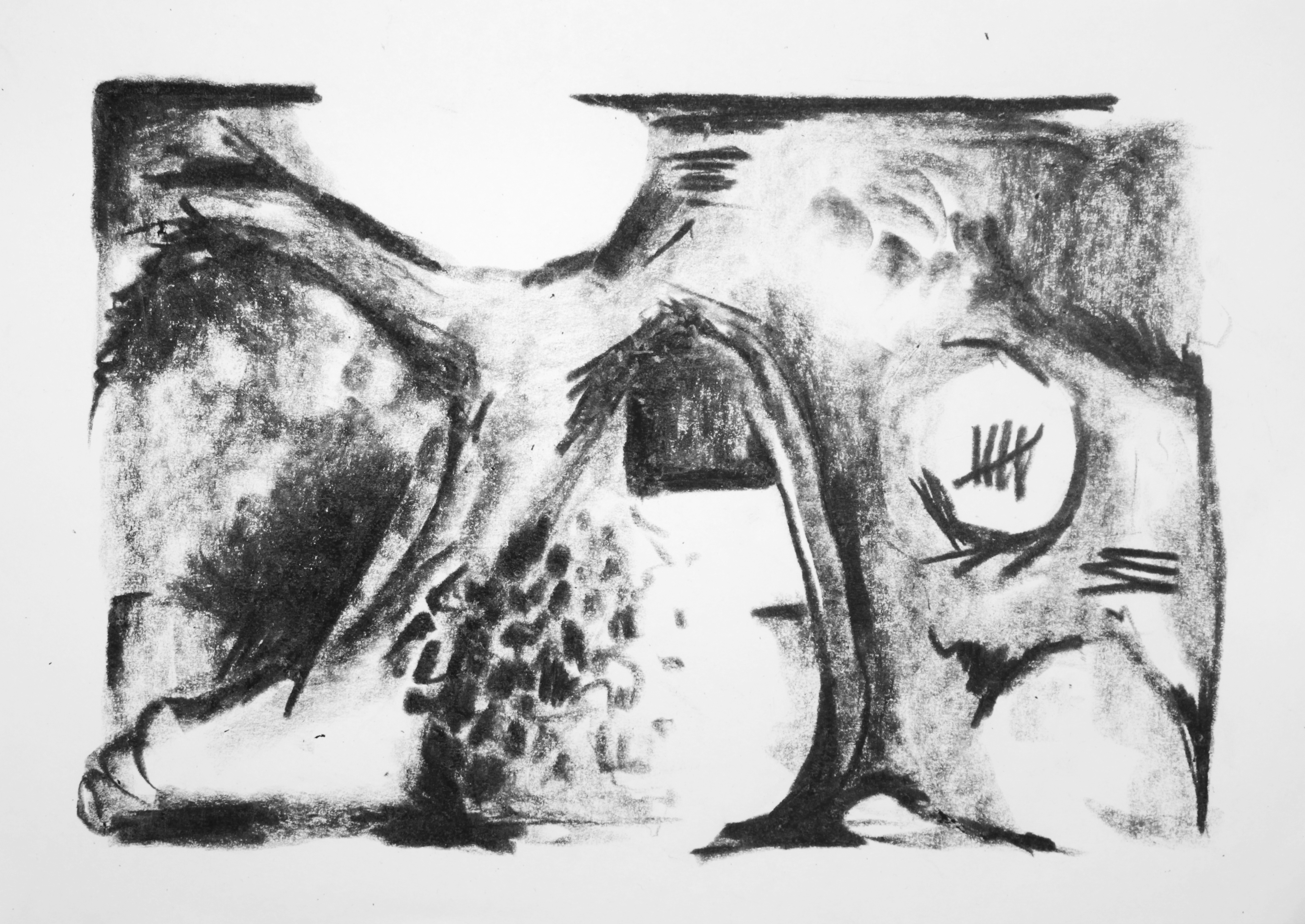 "Qaves series" - A4 - Wax colour - 2015.