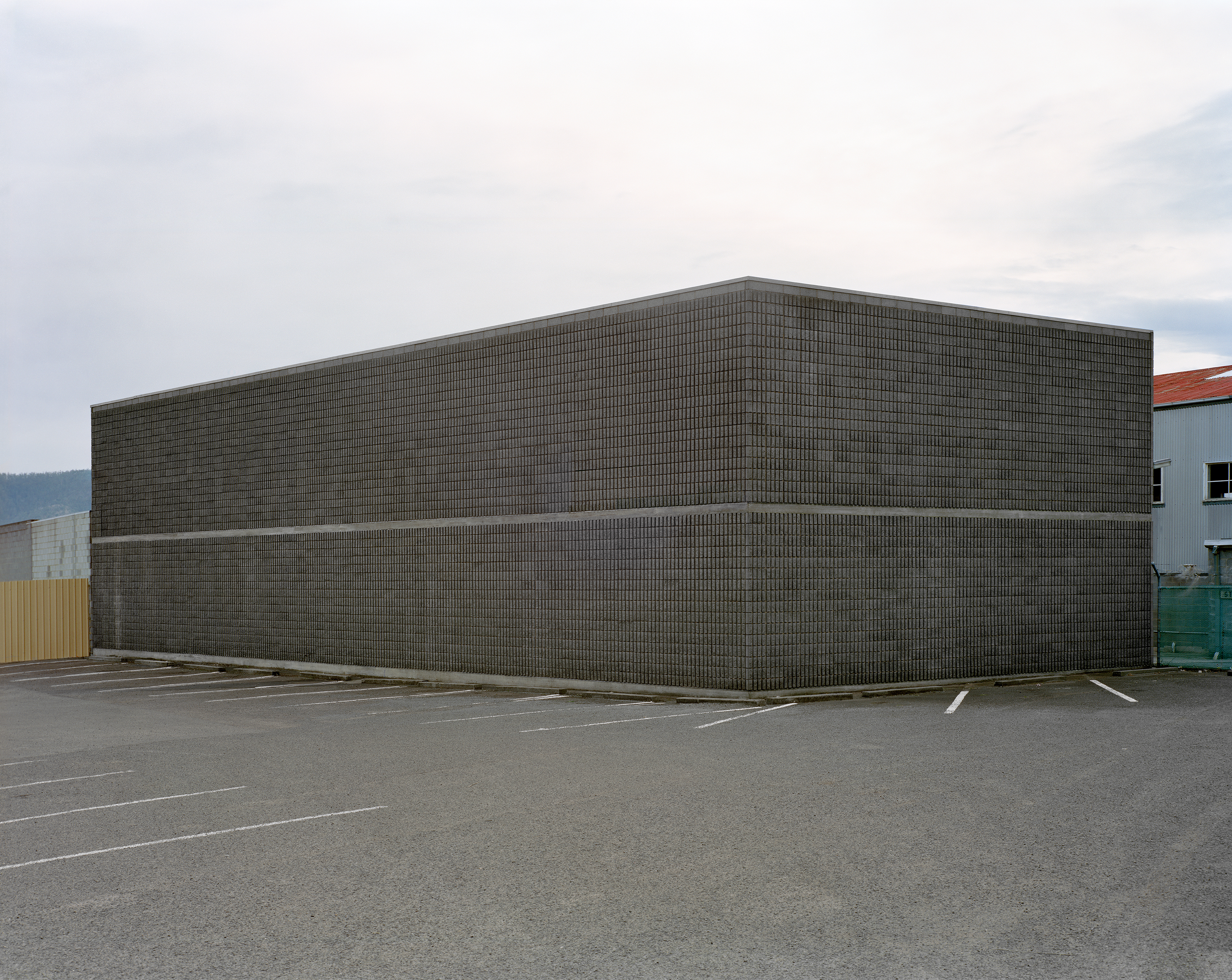 Parking at rear, archival inkjet print, 100cm x 94cm, edition of 6