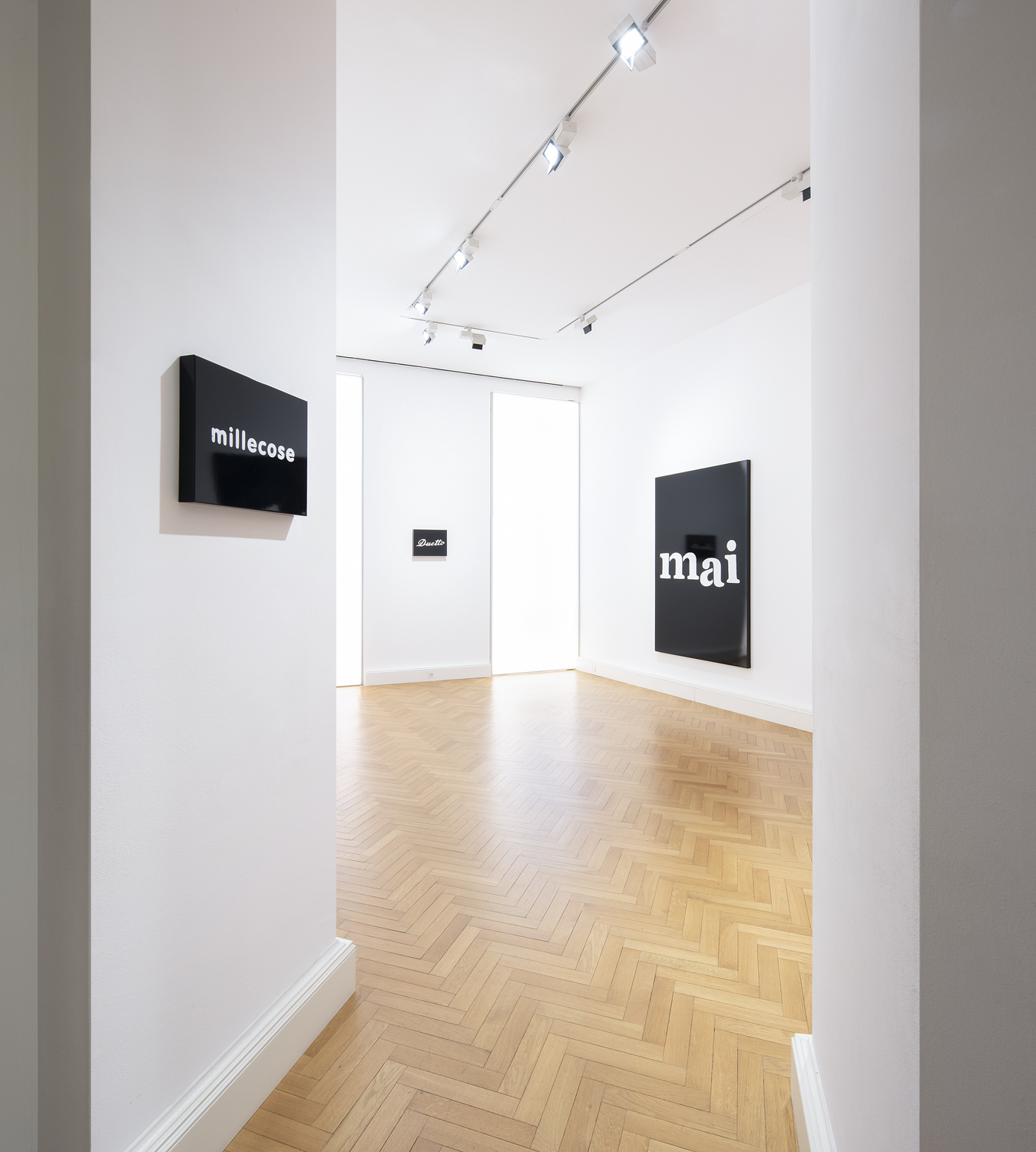 Installation view Duetto