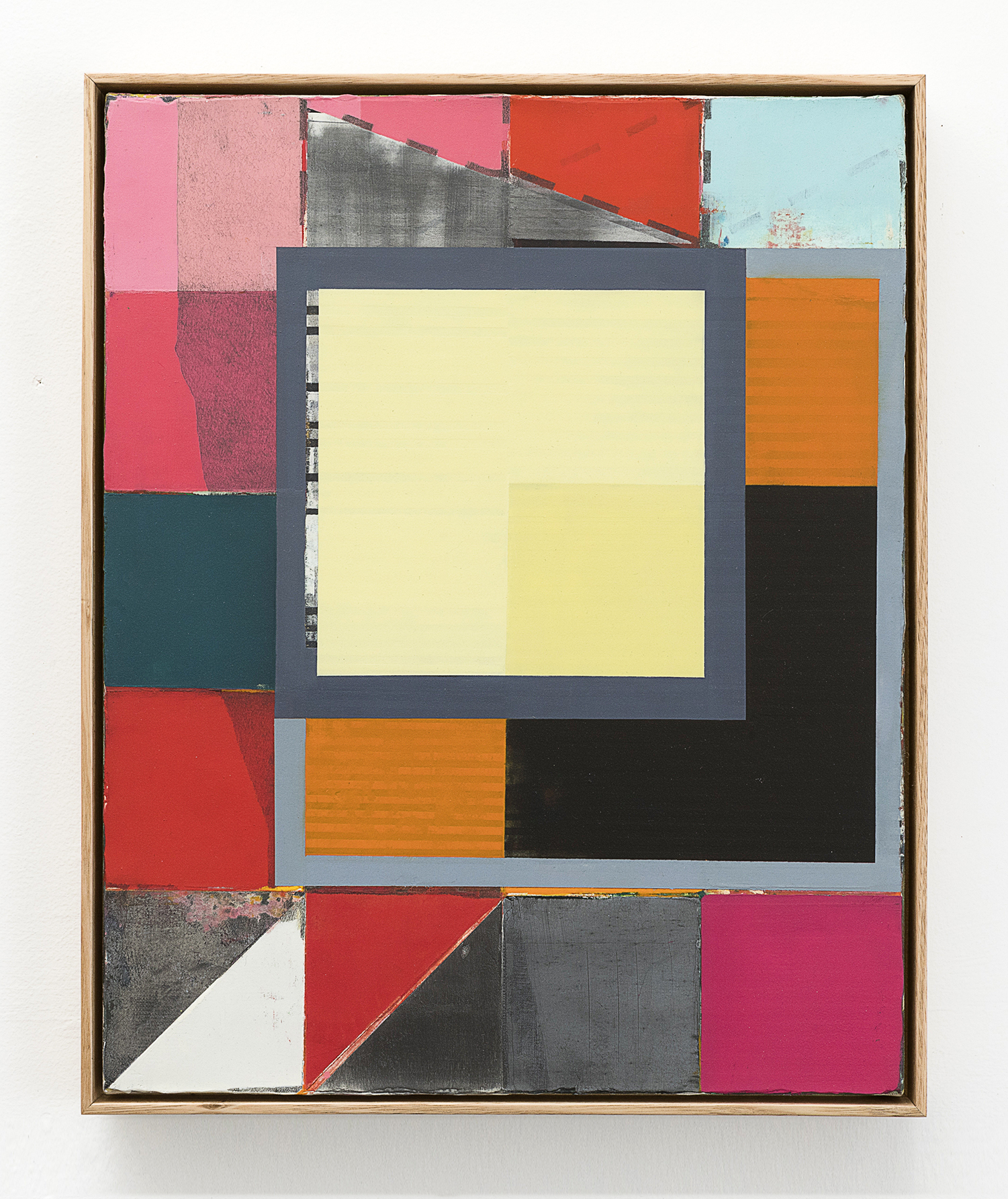 Perkin’s Jensen, 2021, oil, acrylic polymer and graphite on canvas, 52 x 42cm*