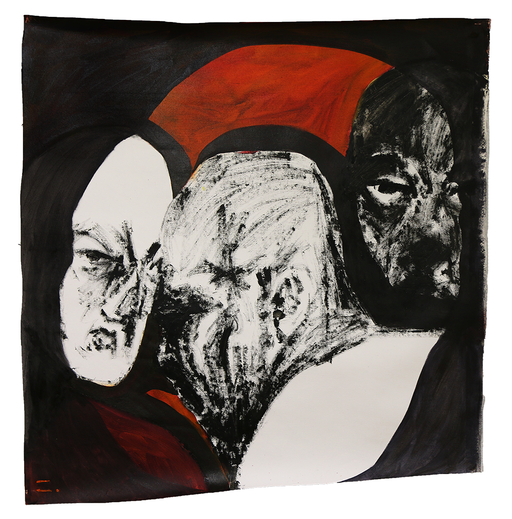 밝게 빛나는 2018, oil on cotton, 80*80(cm)