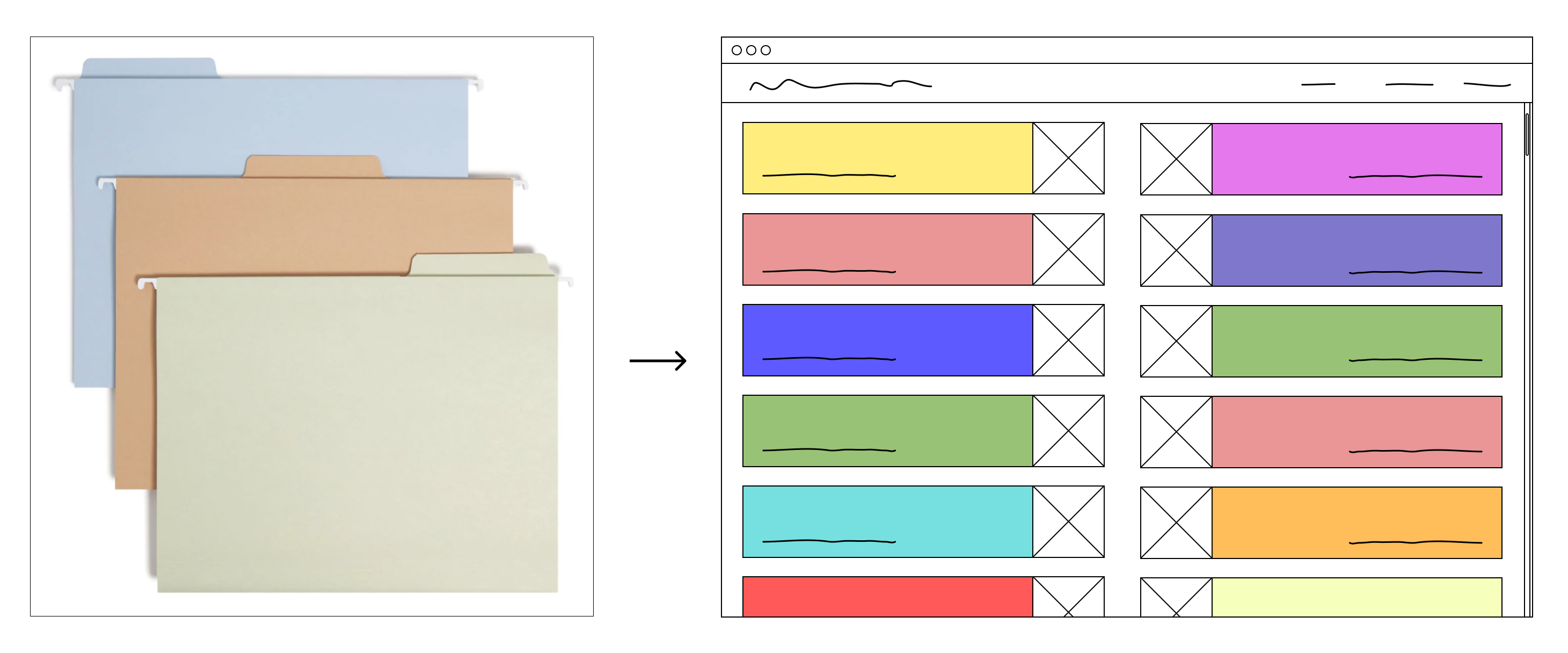 inspiration & wireframe 1