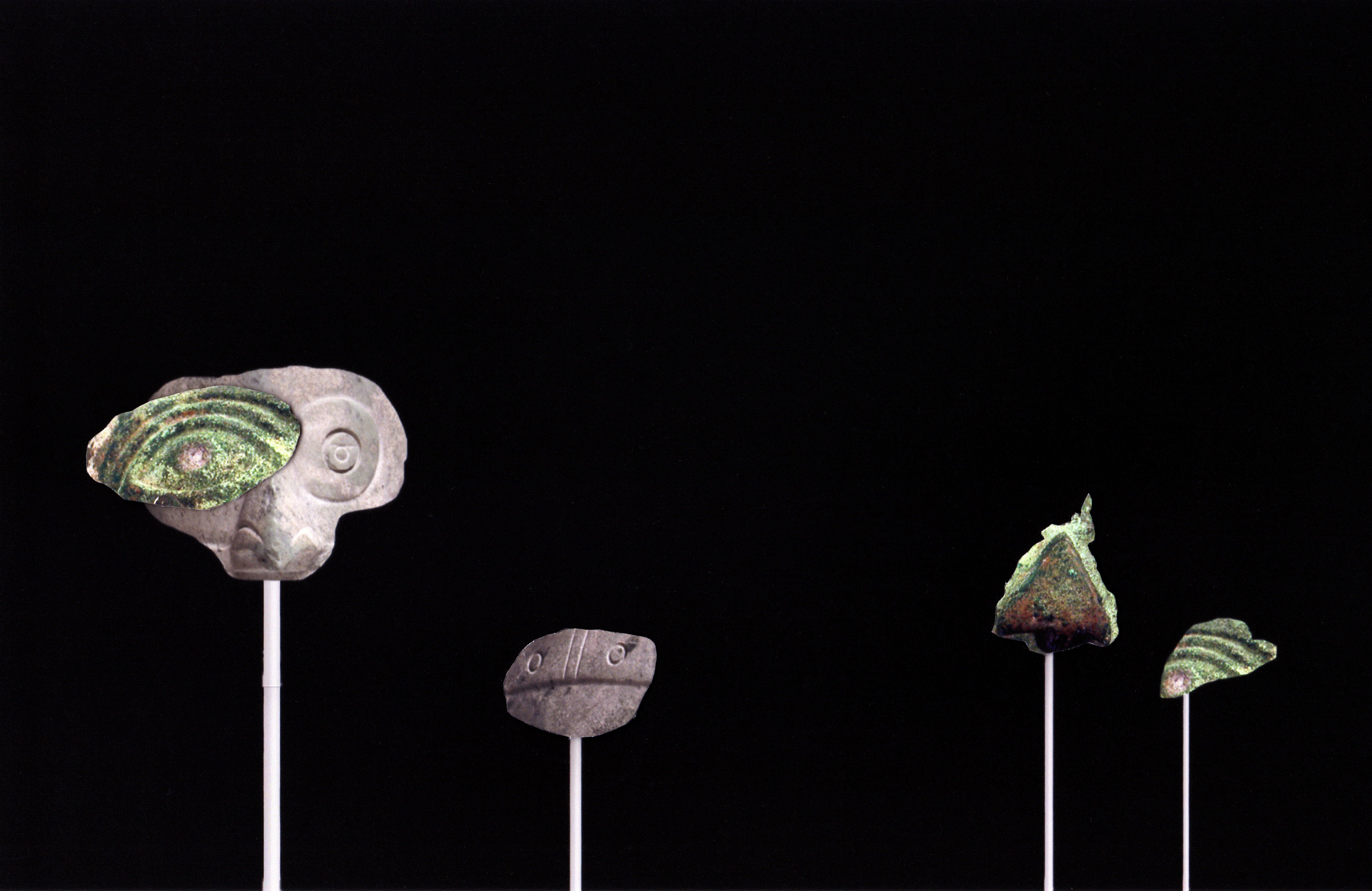 Masks and fragments, Inkjet print on photorag paper, edition of 5