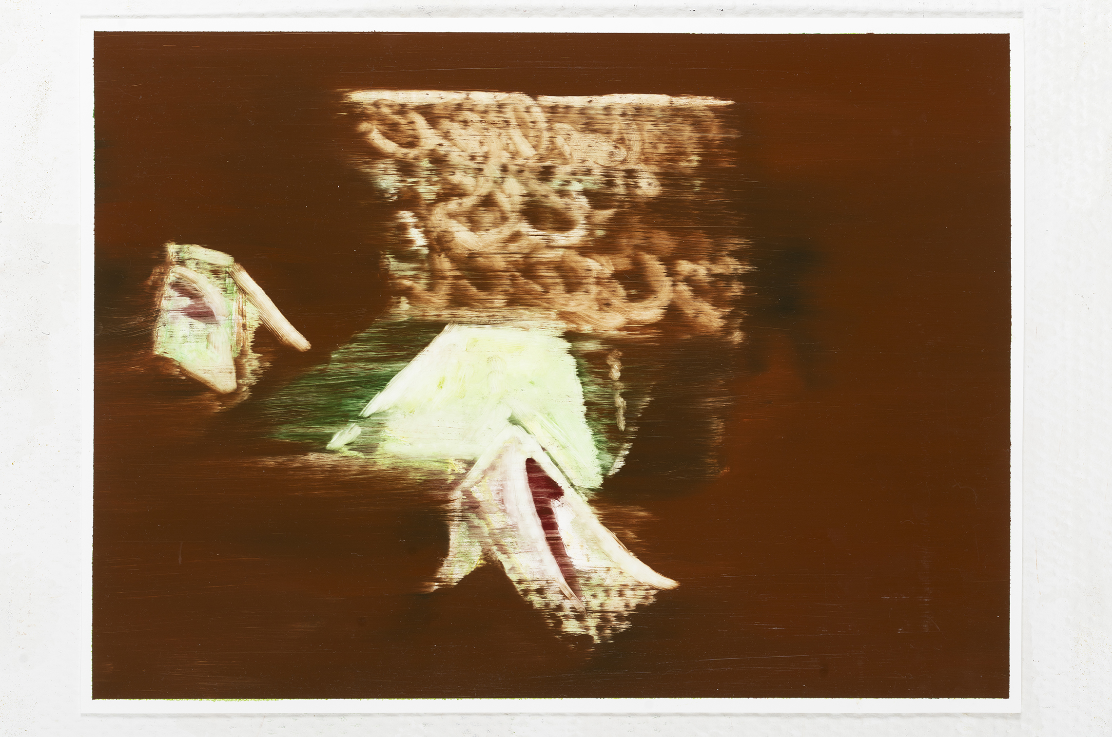 &ldquo;On site&rdquo;, 2022, 34x46cm, oil on paper