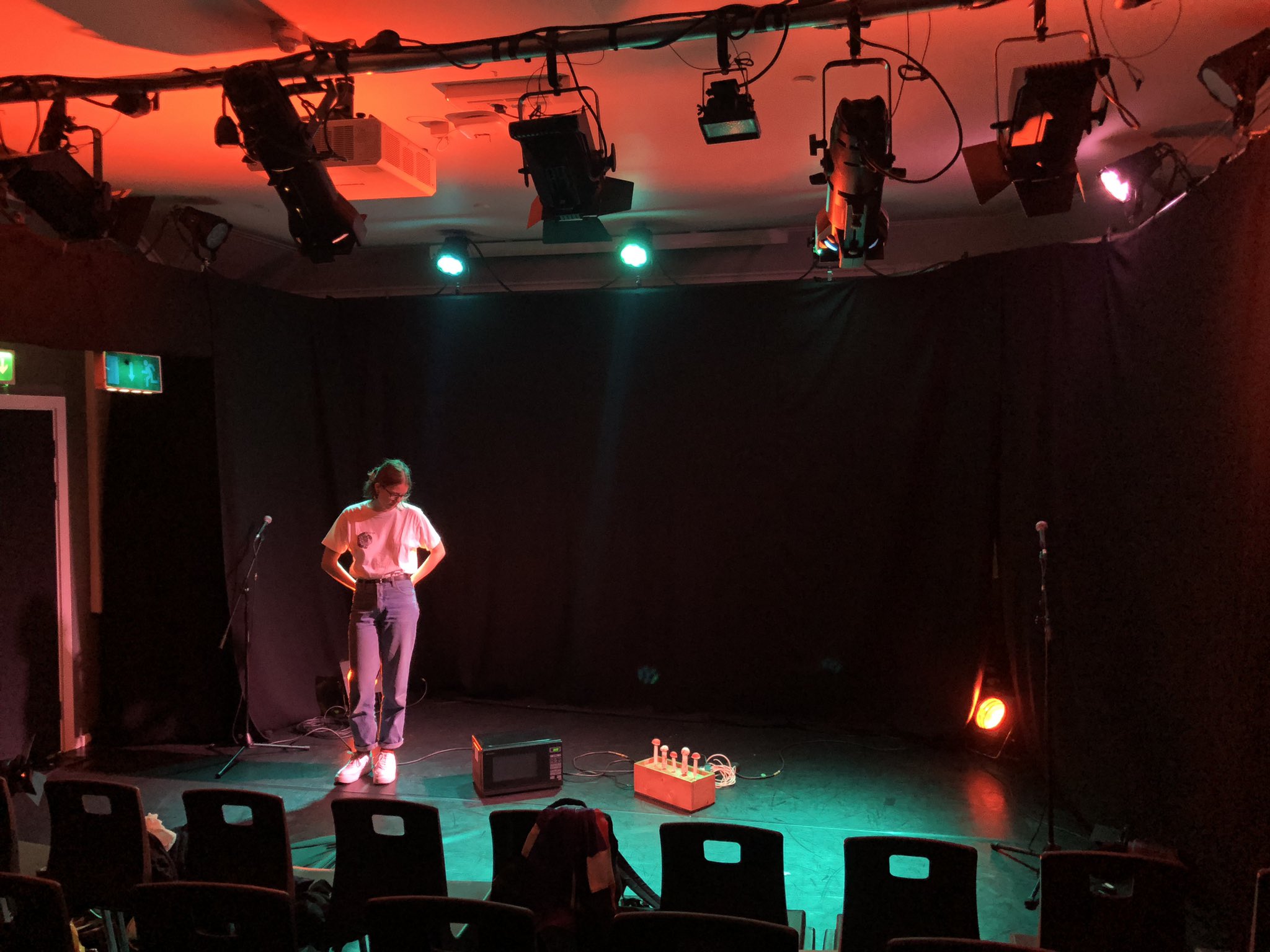 in tech for 'Landscape (1989)' at Edinburgh Fringe 2019