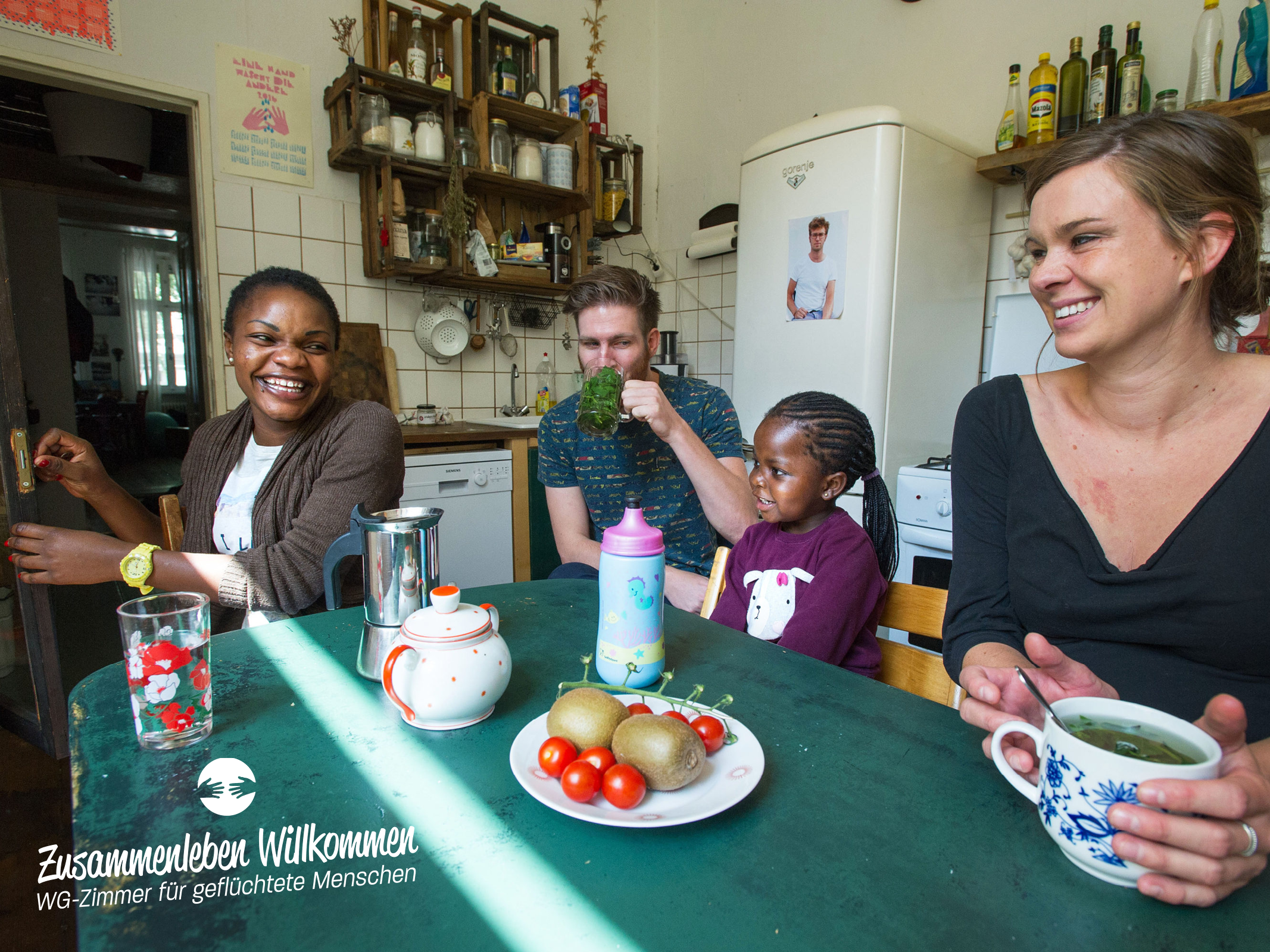   ZUSAMMENLEBEN WILLKOMMEN   NGO-Gründung, Campaigning und öffentlicher Auftritt 