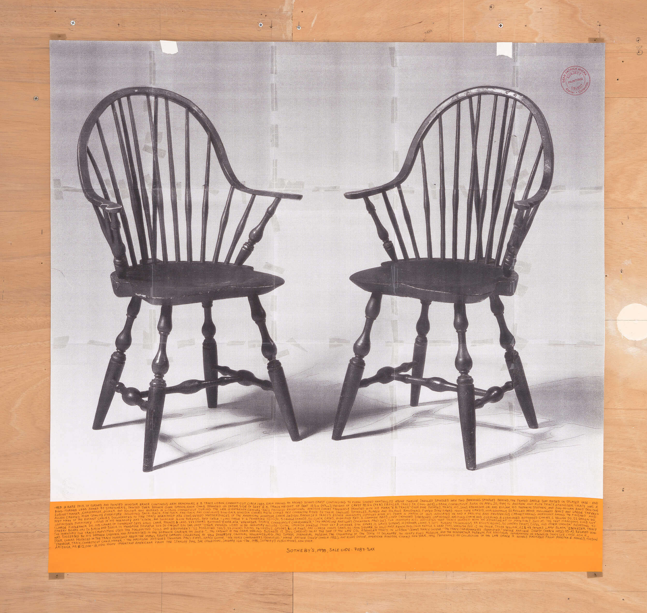 6/ 88×92 cm - 34.6×36.2 in. SOLD 