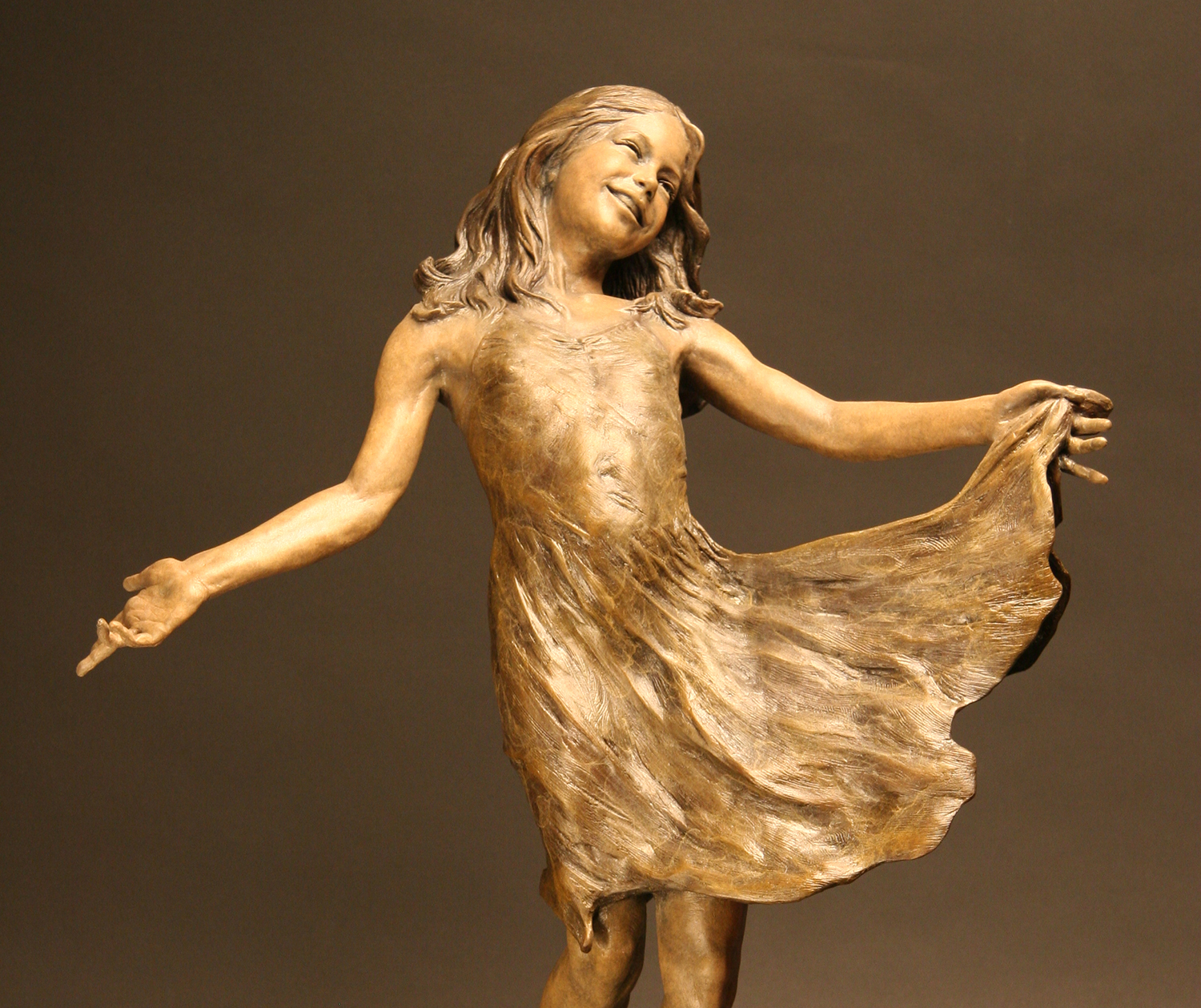 Dancing Delight Close Frontal View by Angela Mia