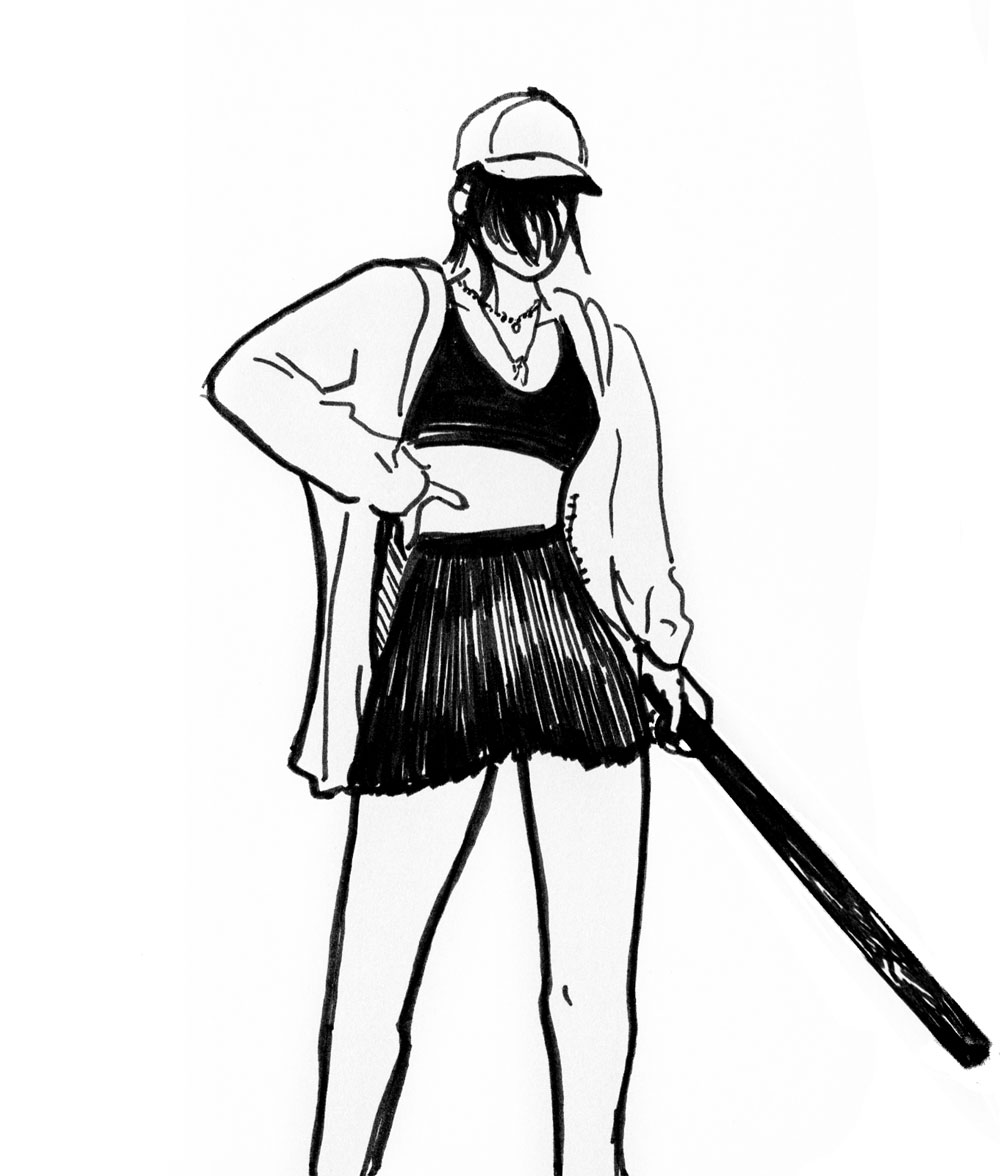 Empowered - Ink on paper 13x16 cm