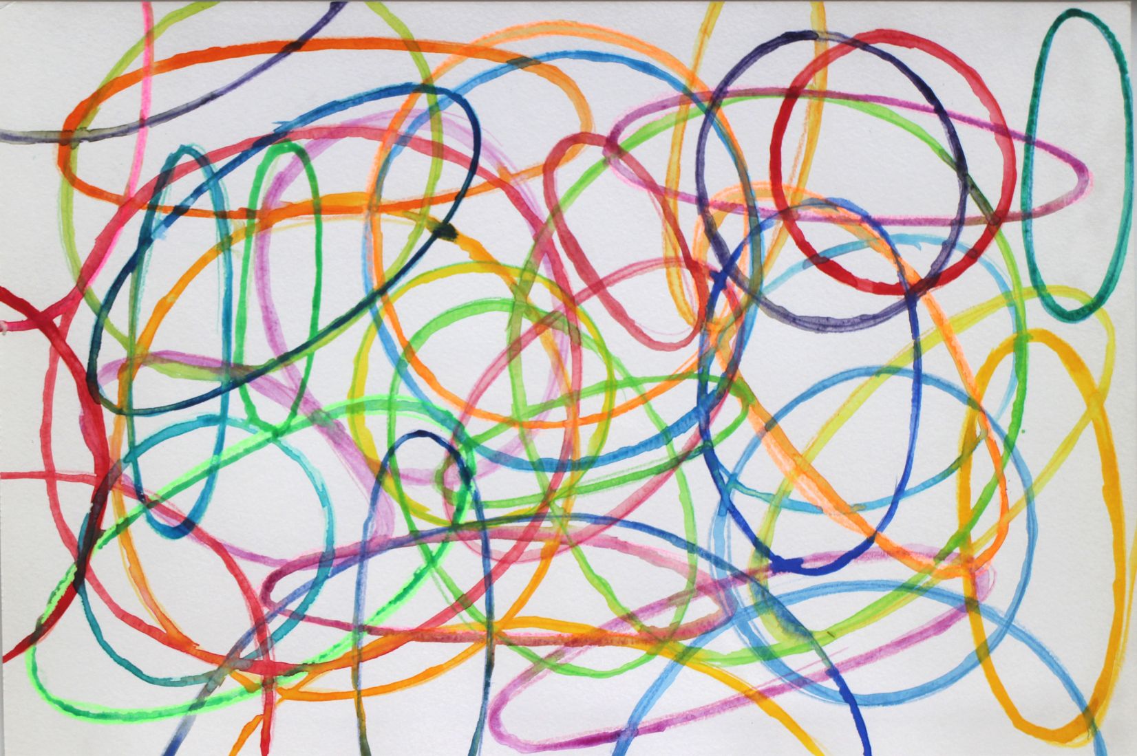 Untitled, 2003. Watercolor on paper, 25 x 37 cm.