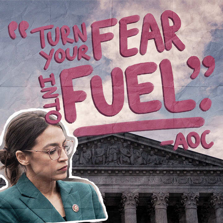 Quotes from AOC for Collages for Change