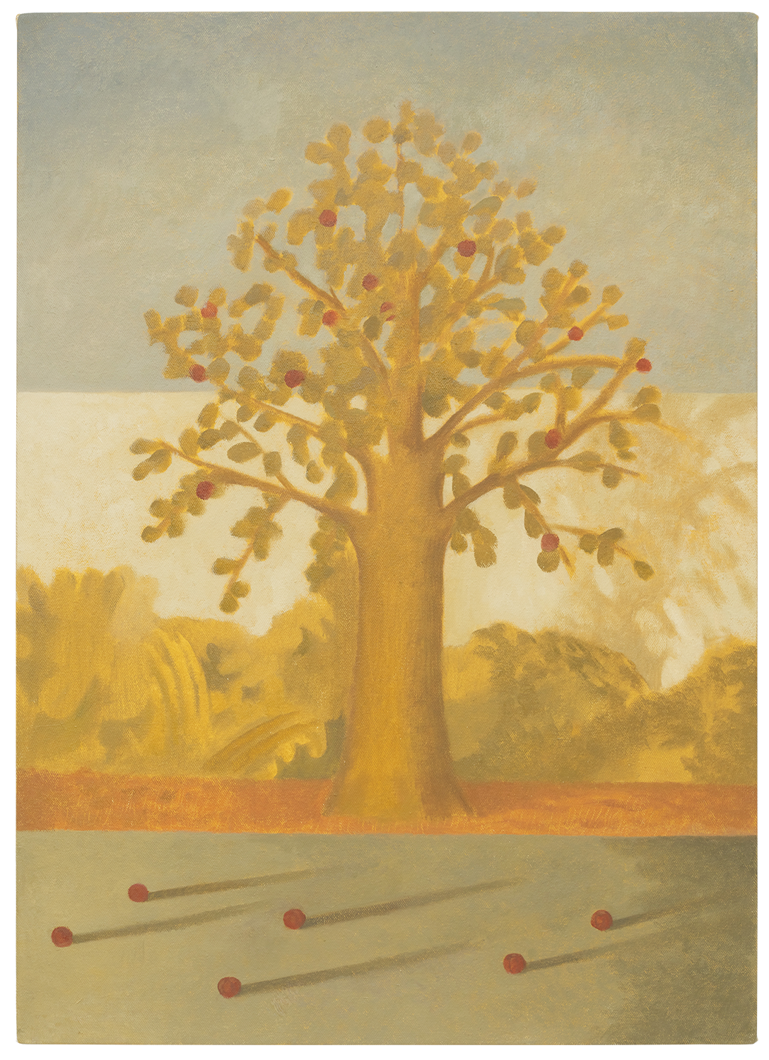 "Pintagueira", 2023, óleo sobre tela