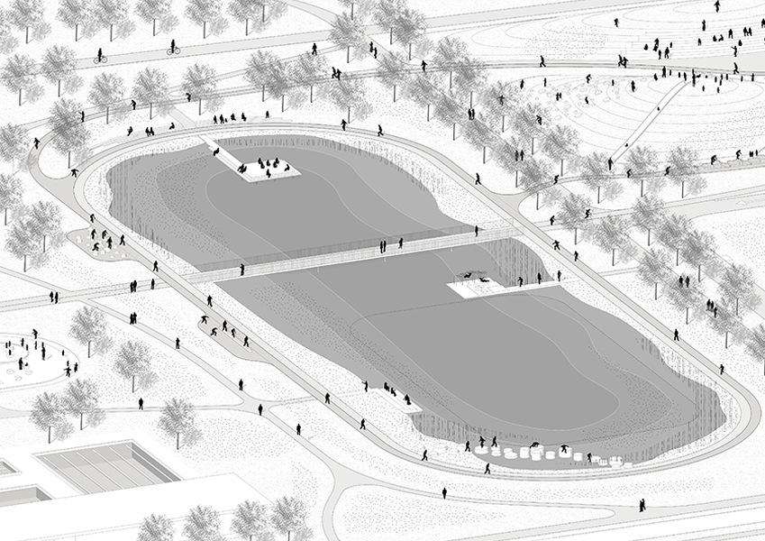 Park Sportowy SKRA, Warszawa, 2018