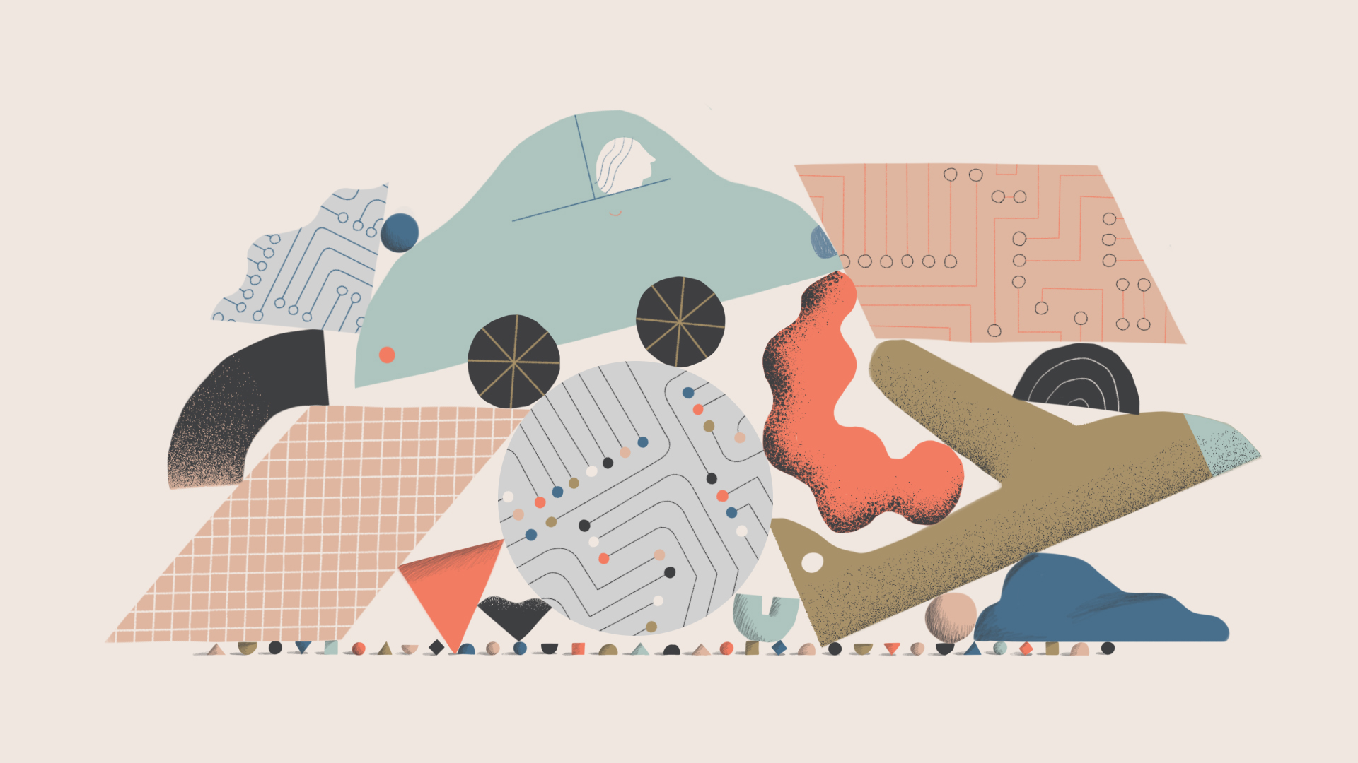 Still image from Buck's opening animation for Ted x Sydney 2016. 