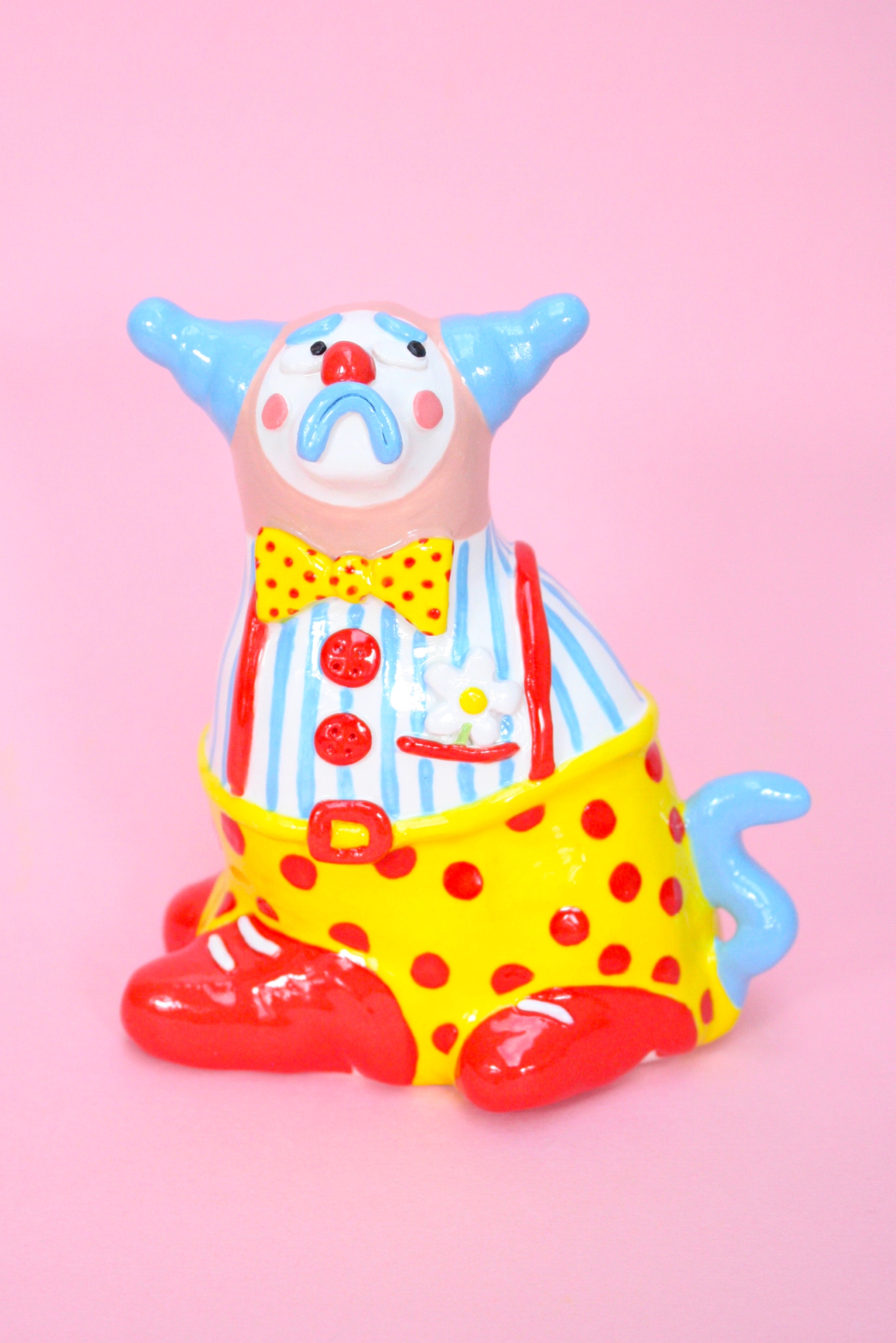 Ceramic Dog (Clown B) £90