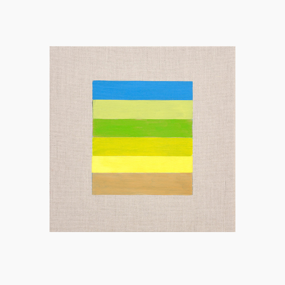 R7, 2016, oil on canvas, 40 x 40 cm