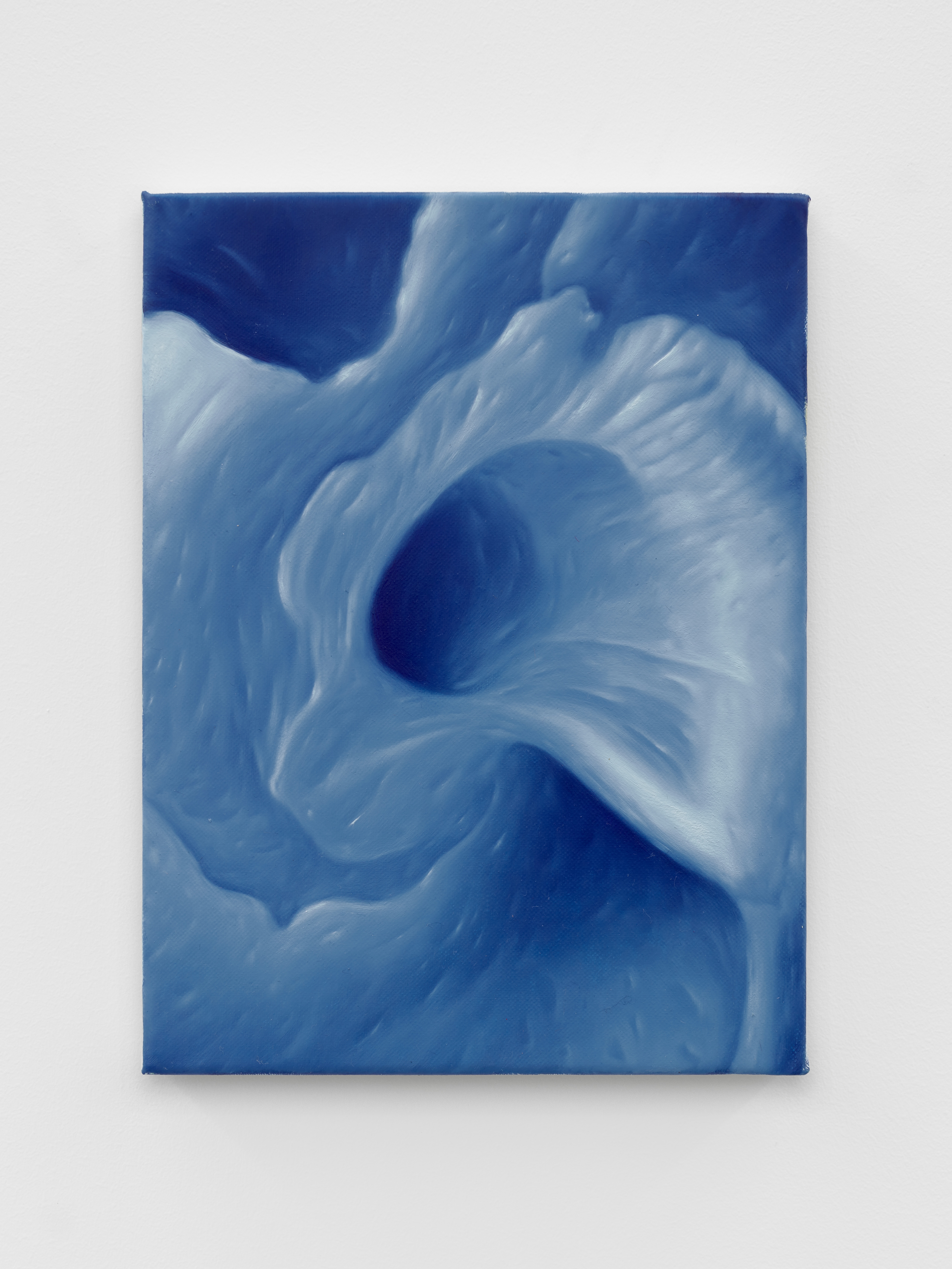 Pour (2023), oil on linen, 24x18 cm